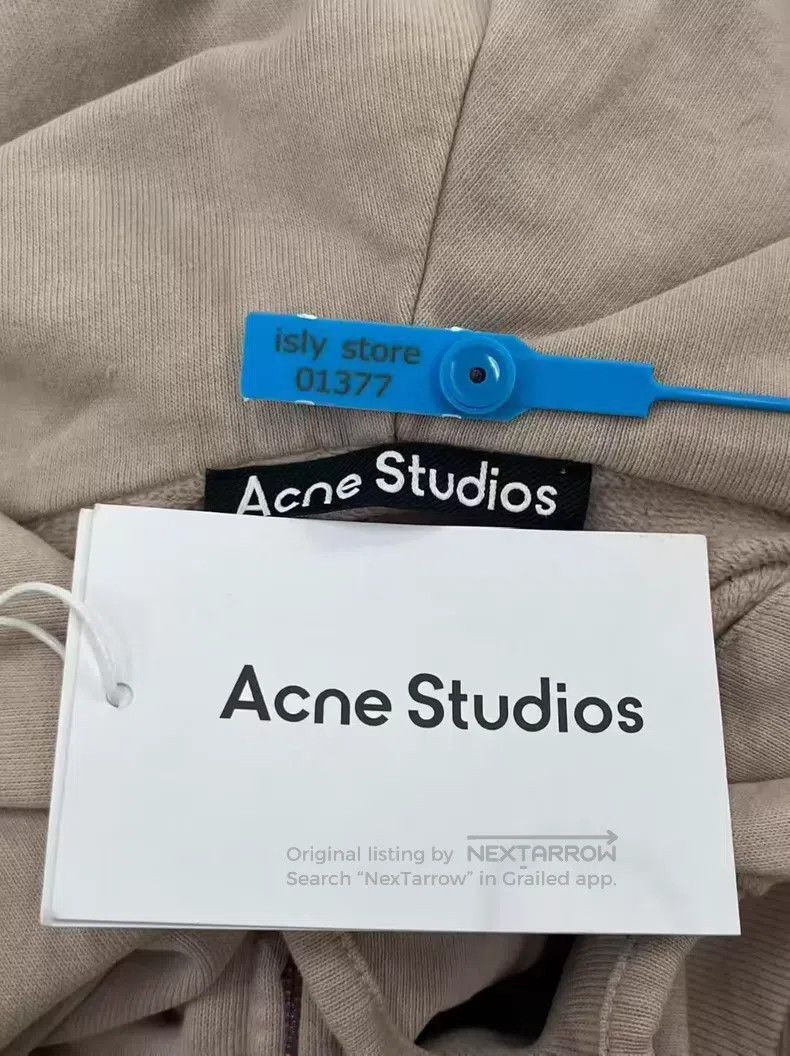 Acne Studios Zippered Logo Hoodie