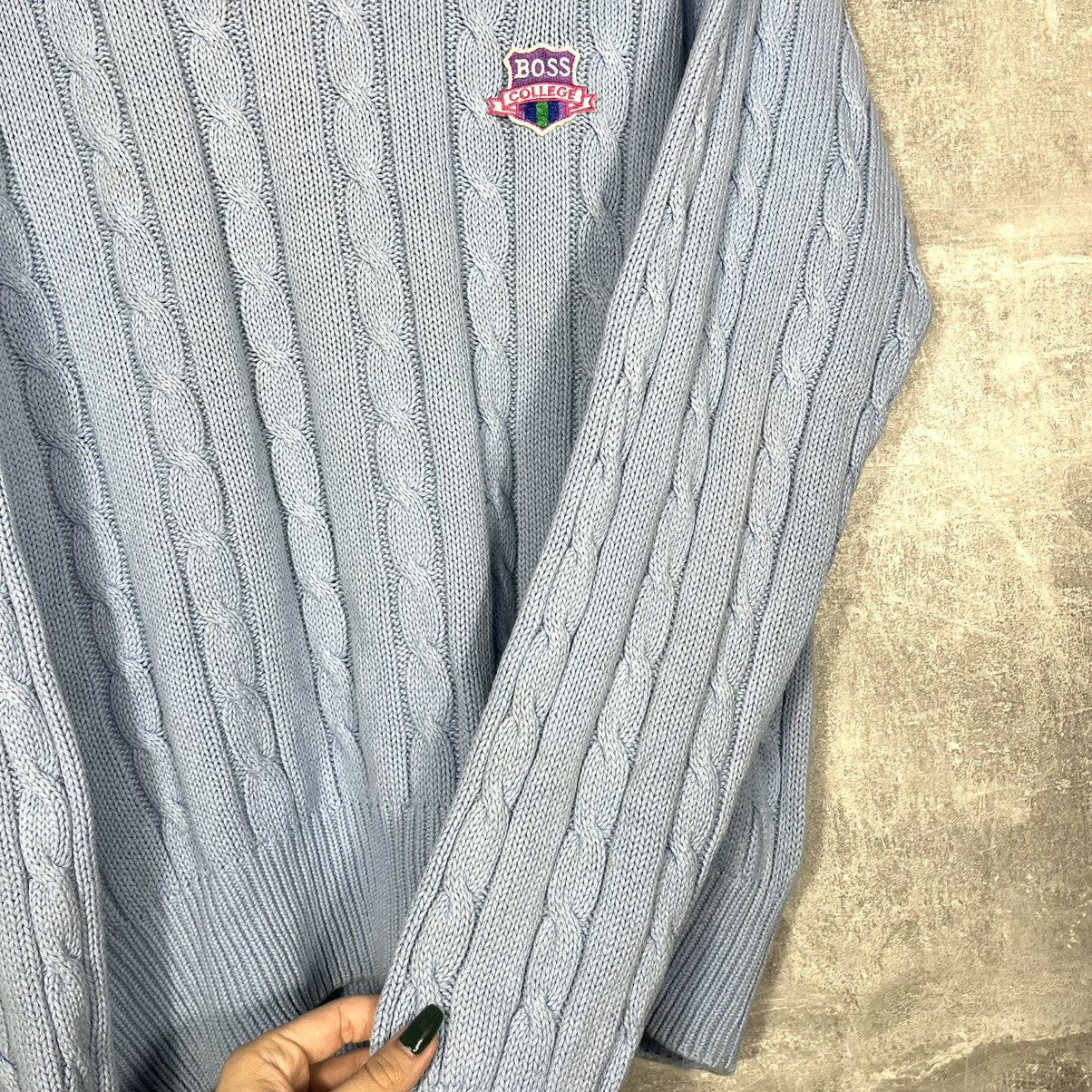 Hugo Boss Vintage Hugo Boss 90s Braid Knitted Sweater Archival Knit L Size US L / EU 52-54 / 3 - 6 Thumbnail