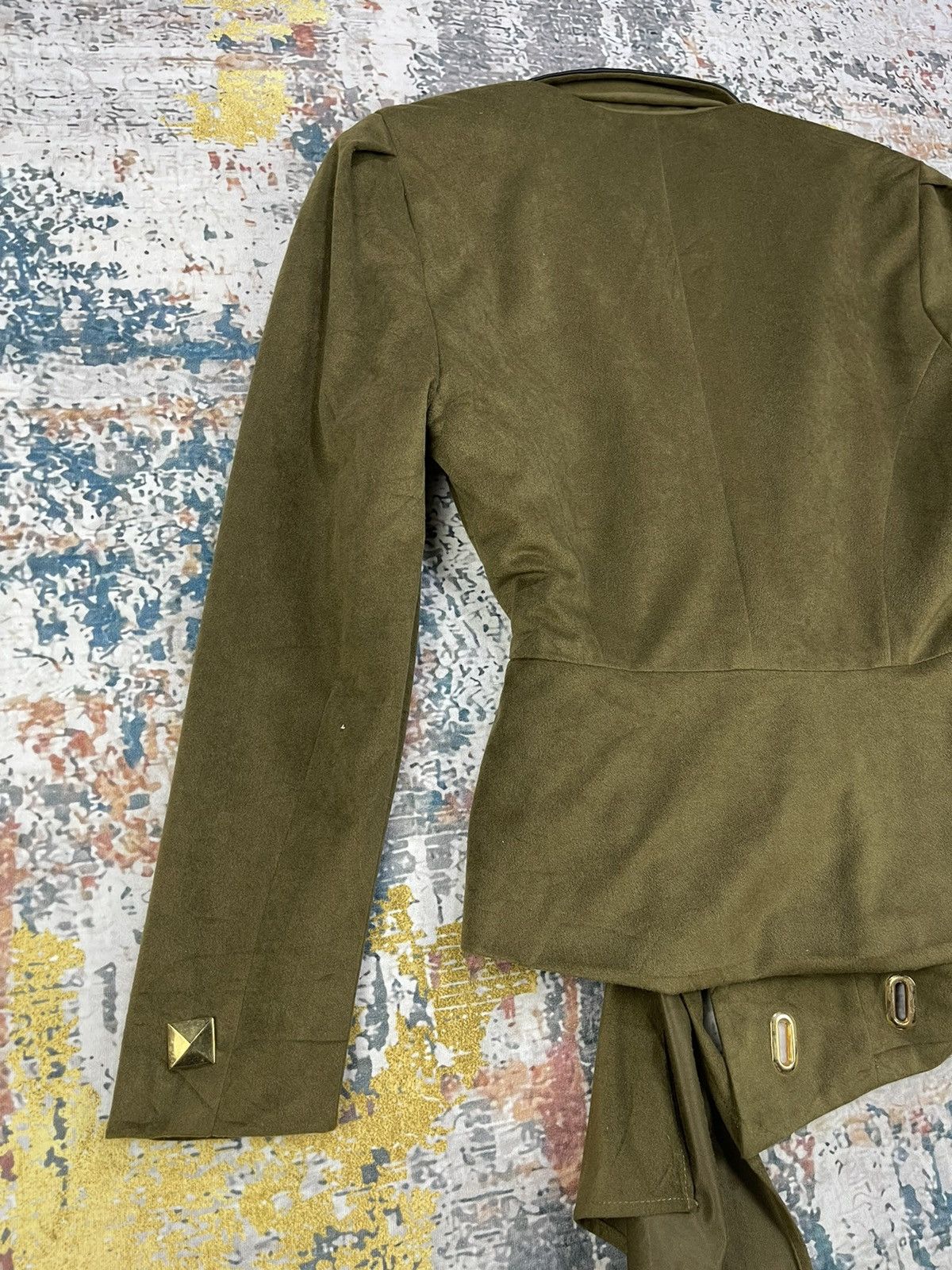 Japanese Brand Nine Thousand Asymetrical Lapel Blazers Size M / US 6-8 / IT 42-44 - 6 Thumbnail