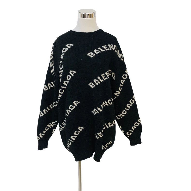 Balenciaga Balenciaga Bullet Screen Sweater Size US S / EU 44-46 / 1 - 1 Thumbnail