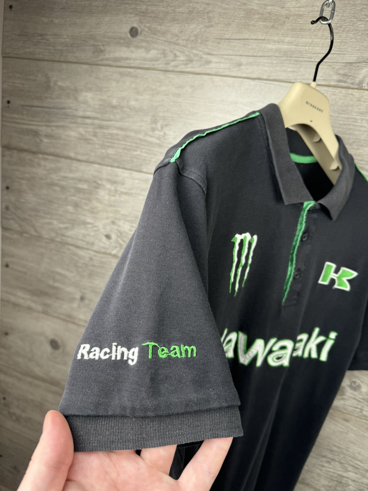 Japanese Brand × NASCAR Polo Kawasaki Moto Racing size XL Size US XL / EU 56 / 4 - 11 Thumbnail