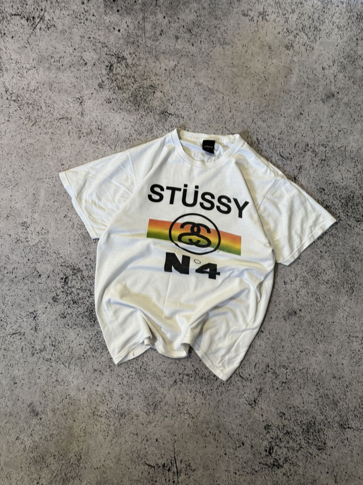Stussy Streetwear × Stussy * Vintage VINTAGE Y2K STUSSY N4 BIG LOGO Size M / US 6-8 / IT 42-44 - 2 Thumbnail