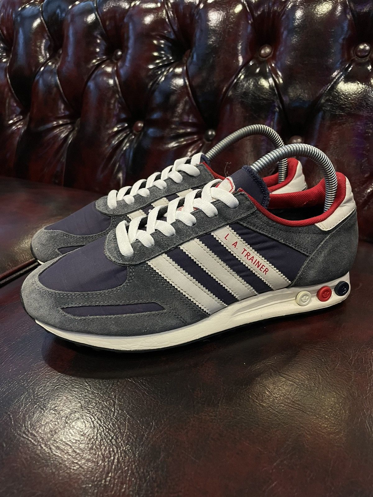 Adidas Shoes Adidas La Trainer Navy Adidas LA Trainer Green Navy