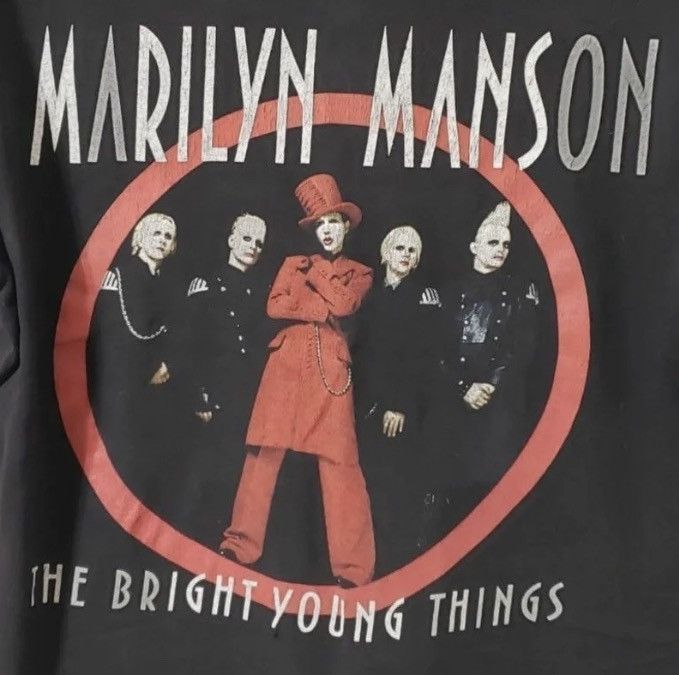 Marilyn Manson × Vintage Vintage 2003 Marilyn Manson Shirt Size US S / EU 44-46 / 1 - 4 Thumbnail