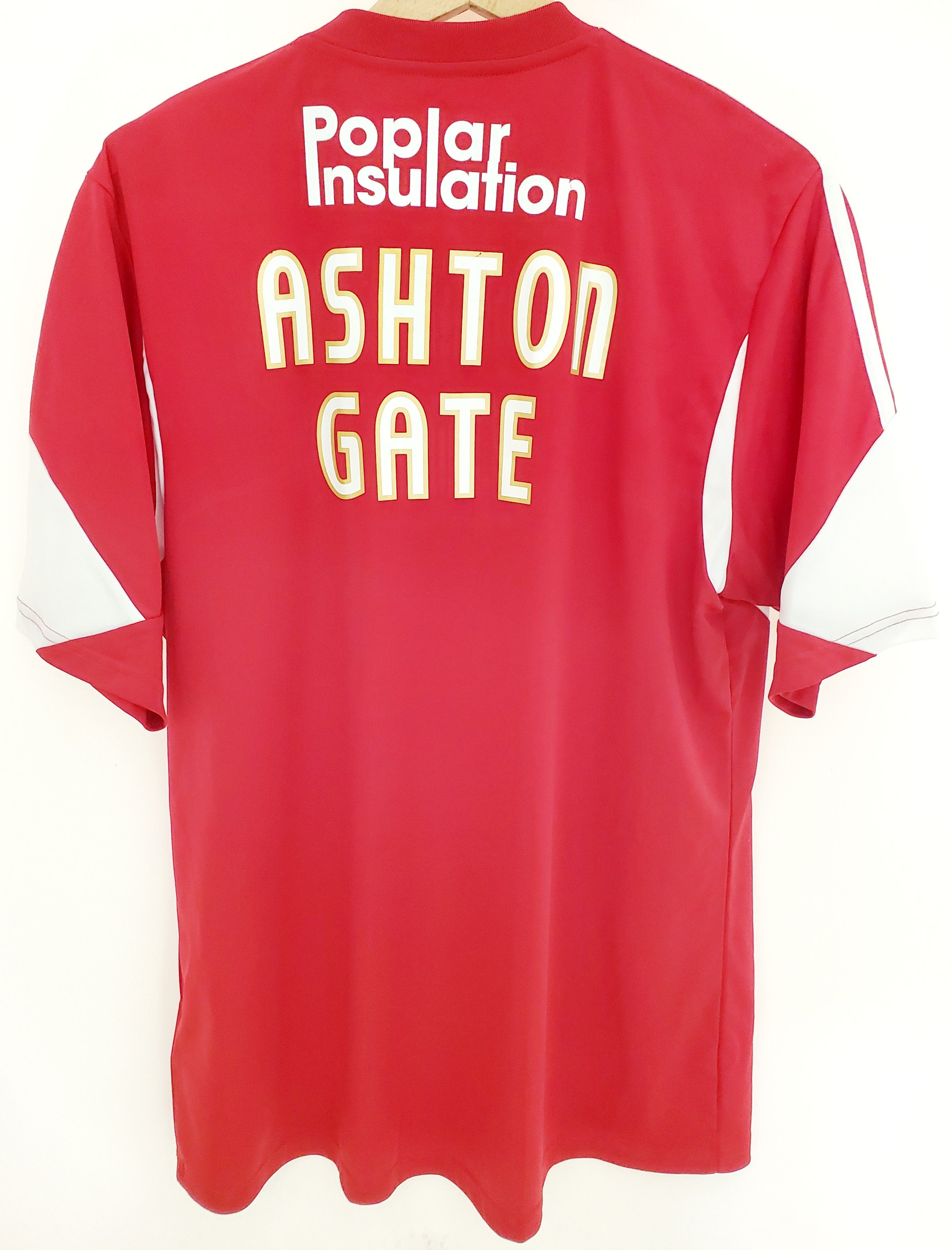 Adidas Bristol City Adidas 2013 Soccer Jersey size L Size US L / EU 52-54 / 3 - 4 Thumbnail