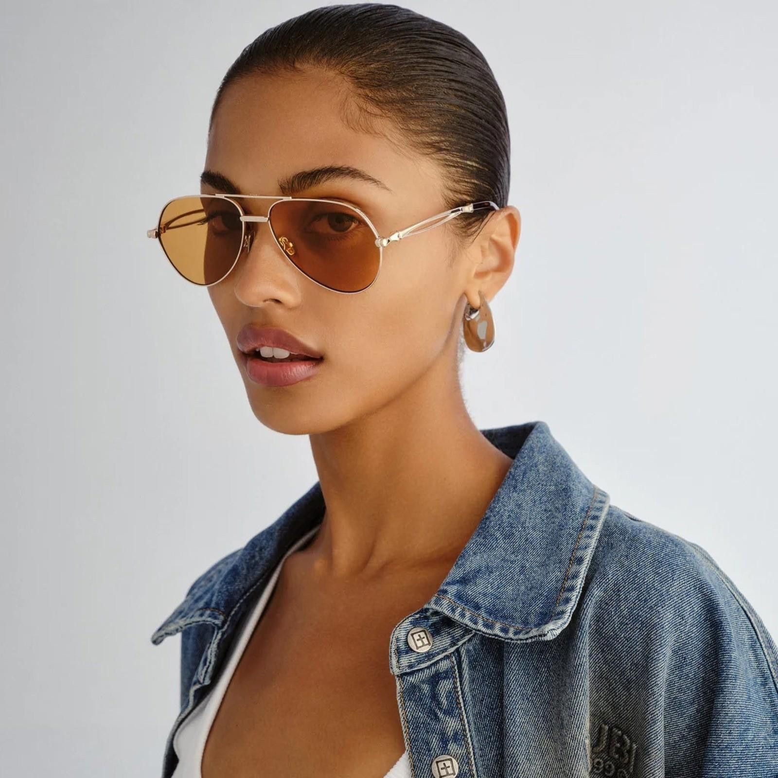 Ksubi New ksubi sunglasses mens womens the montana gold amber tint Size ONE SIZE - 6 Thumbnail