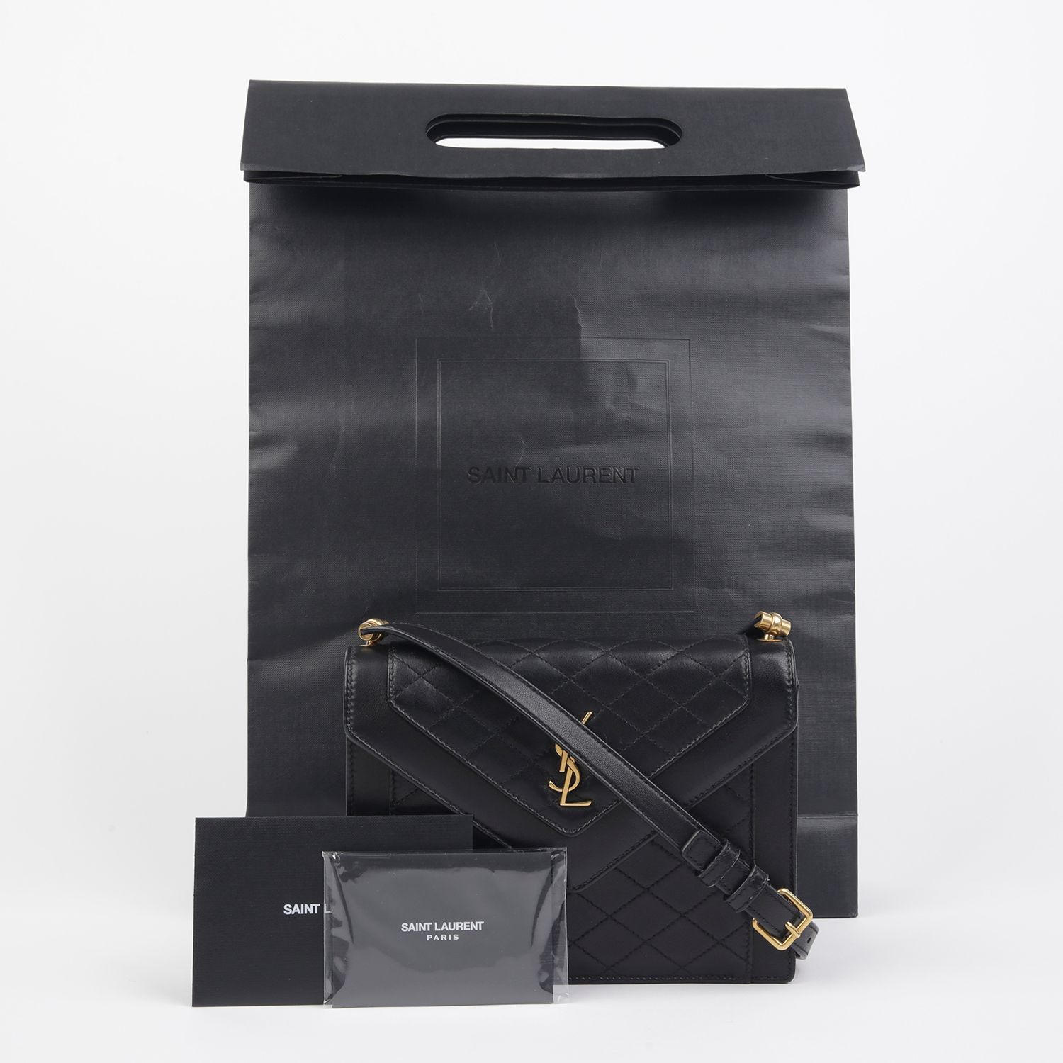 Yves Saint Laurent Gaby Mini Shachel Shoulder Crossbody Bag Size ONE SIZE - 1 Thumbnail