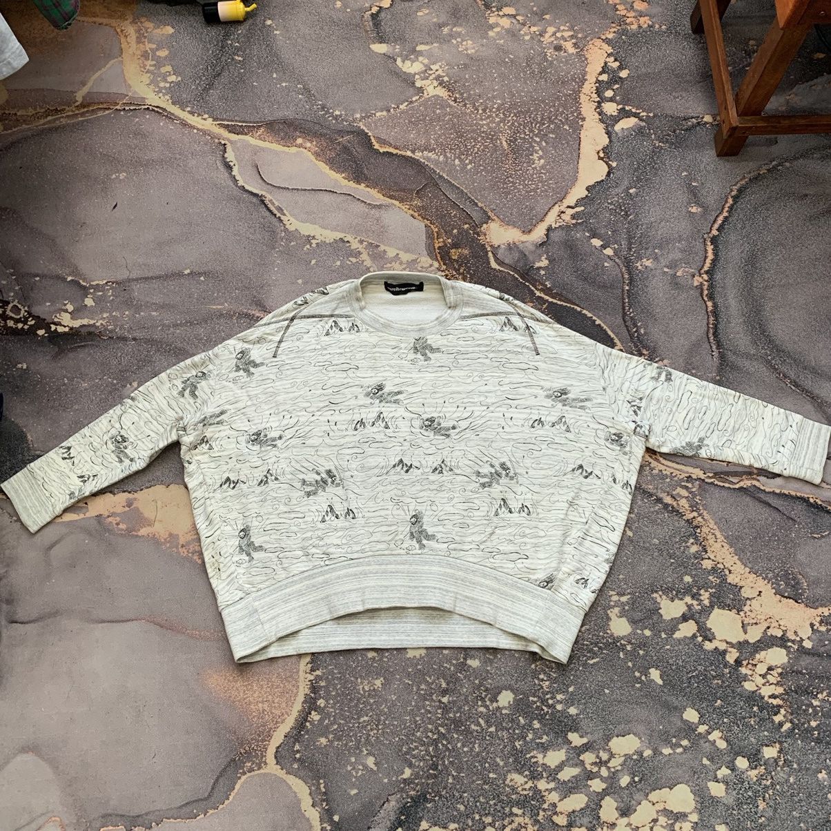 Issey Miyake × Japanese Brand × mercibeaucoup Mercibeaucoup Samurai Motive’s Sweatshirt Size M / US 6-8 / IT 42-44 - 2 Thumbnail