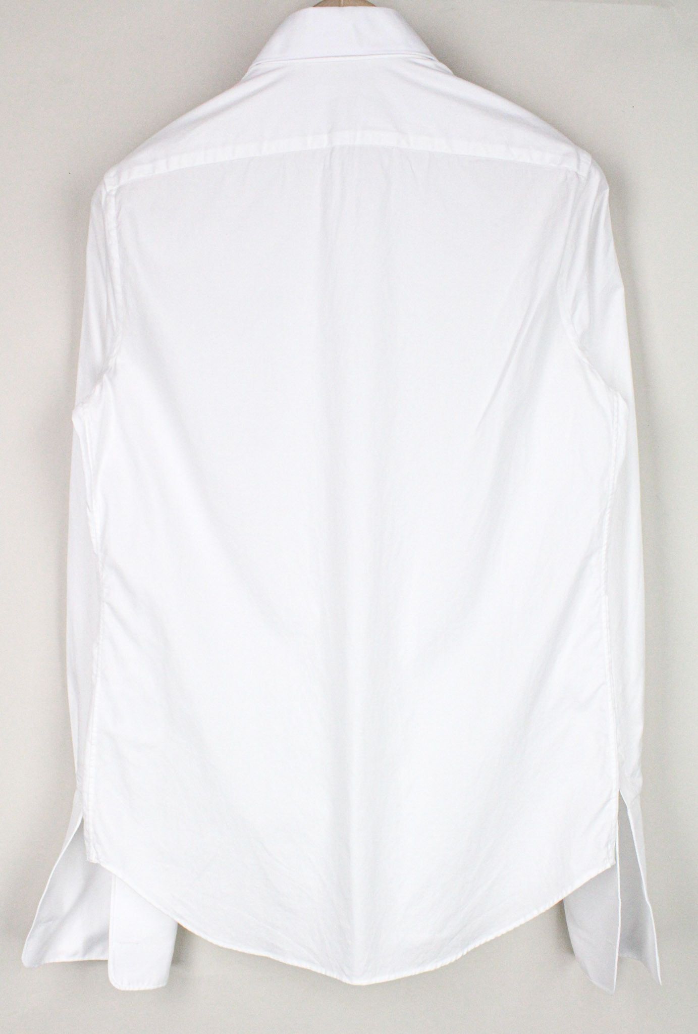 Suitsupply 38/15 Slim White Cotton Cutaway Twill 72600 Size 38R - 2 Thumbnail