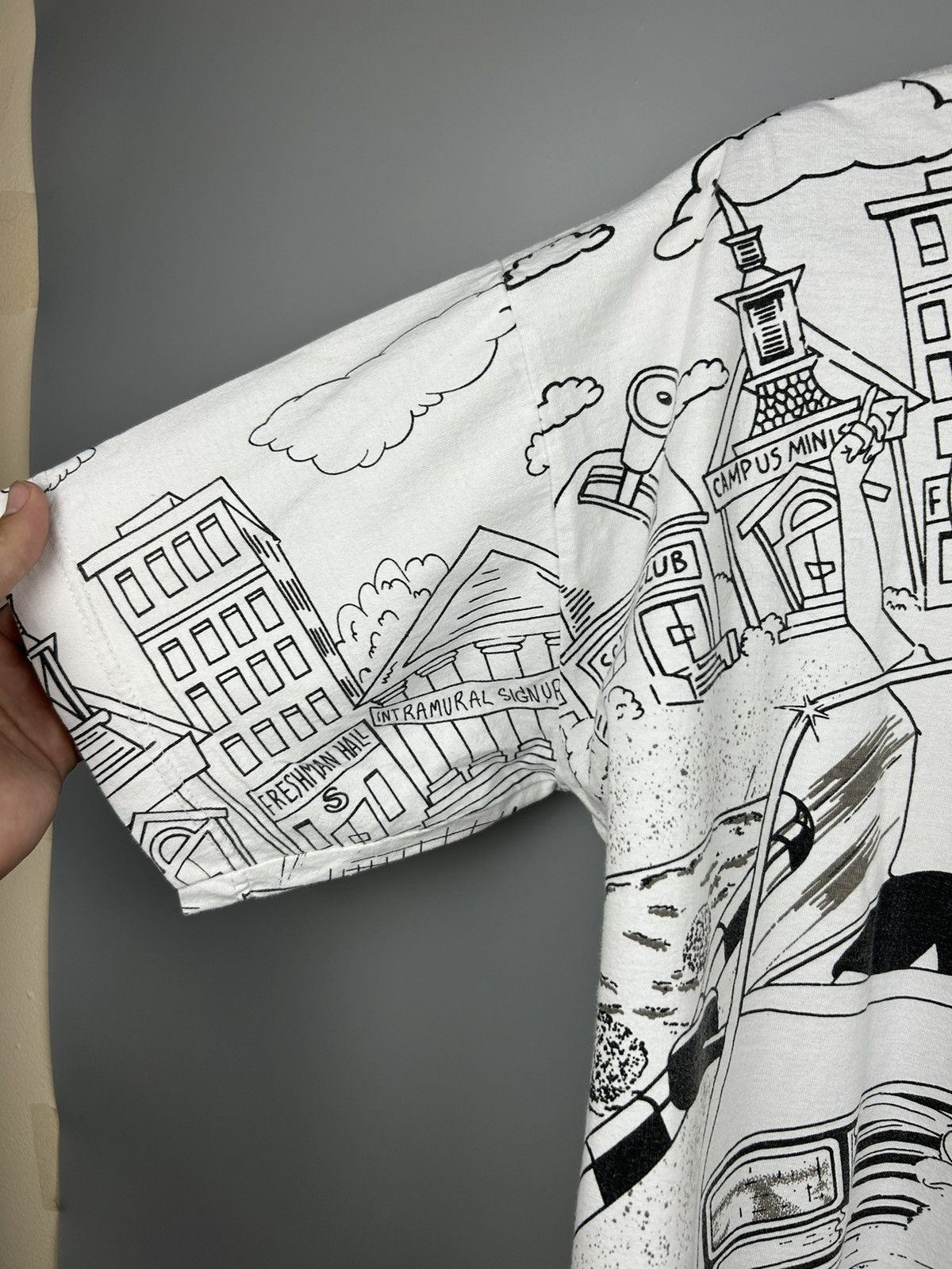 Mtv VTG 1994 Beavis and Butthead All Over Print T Shirt Size US XL / EU 56 / 4 - 17 Thumbnail