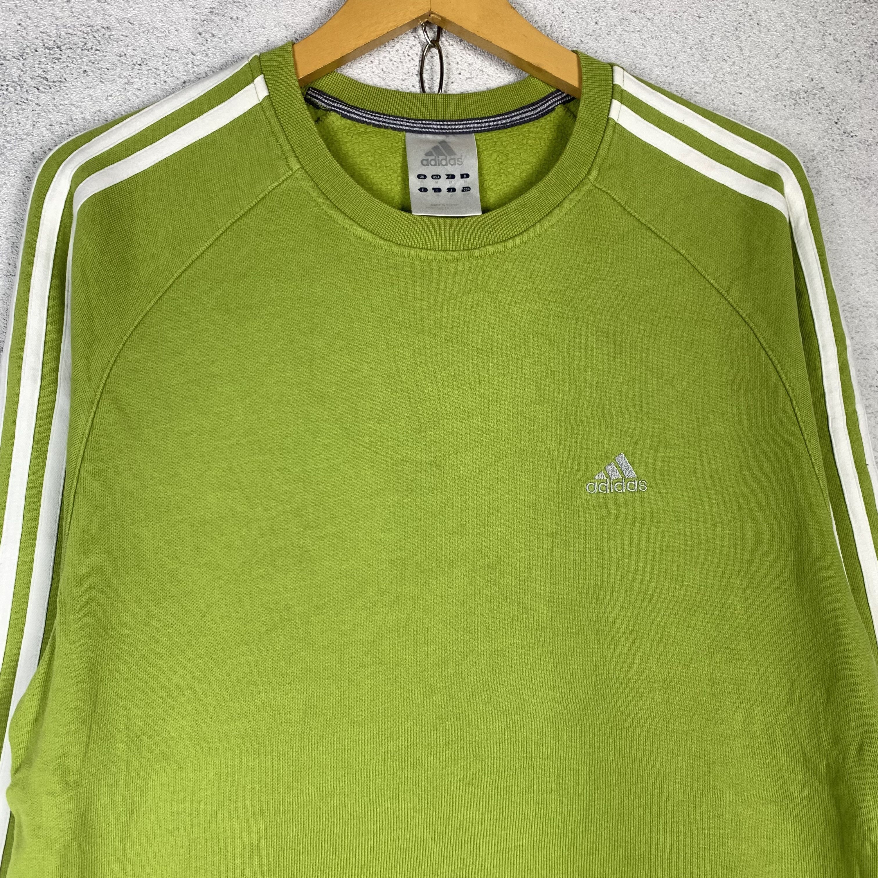 Adidas Adidas Y2K Three Stripes Sweatshirt Crewneck Size US M / EU 48-50 / 2 - 2 Thumbnail