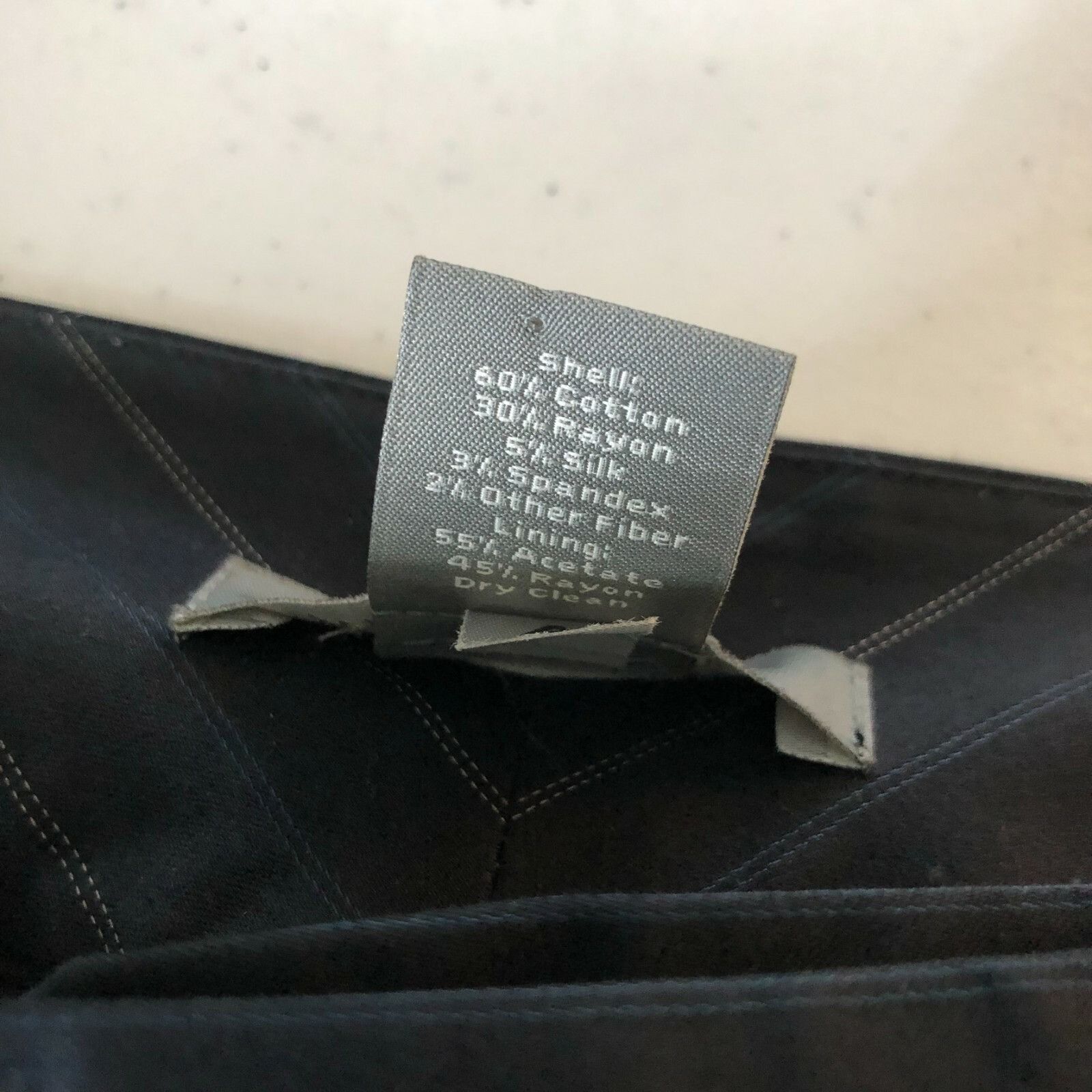 Ann Taylor Ann Taylor Womens Lindsay Dress Pants Cotton Blend Pinstripe Size 27" / US 4 / IT 40 - 4 Thumbnail