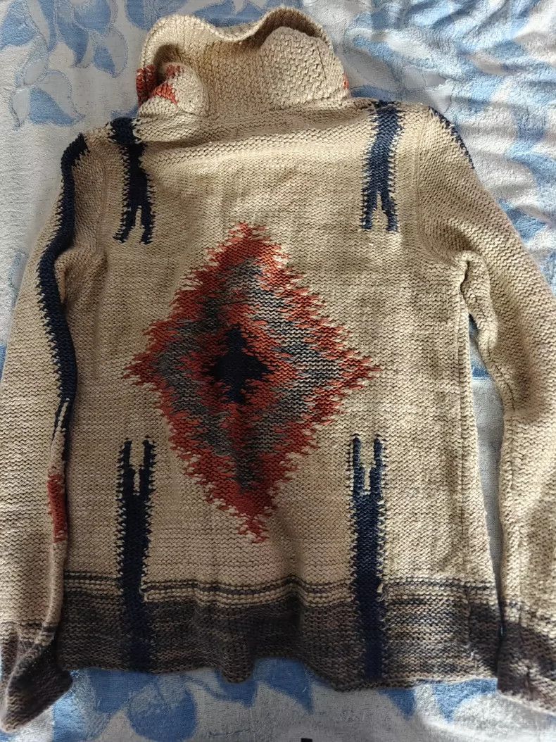 RRL Ralph Lauren RRL Ralph Lauren Southwest ethnic hand knitted sweater Size US XS / EU 42 / 0 - 9 Thumbnail