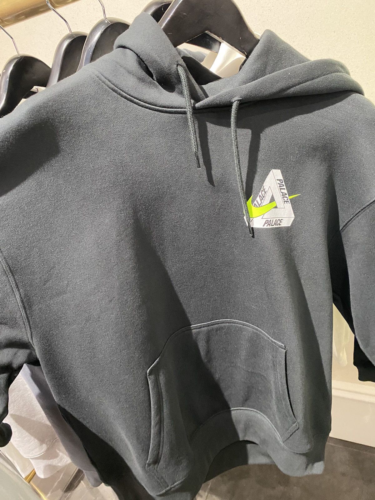 Palace Palace x Nike Tri Swoosh Hoodie Black | Grailed