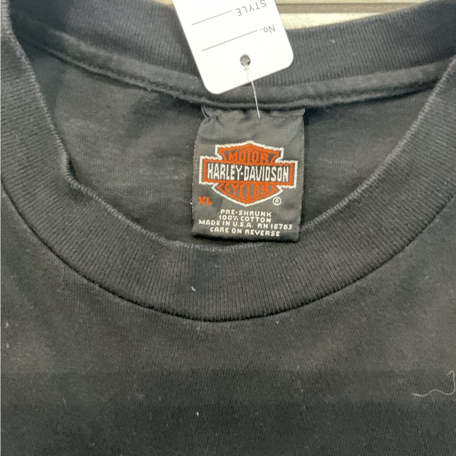 Harley Davidson Vintage 1998 Northern Lights Harley Davidson T-Shirt Size US XL / EU 56 / 4 - 3 Thumbnail