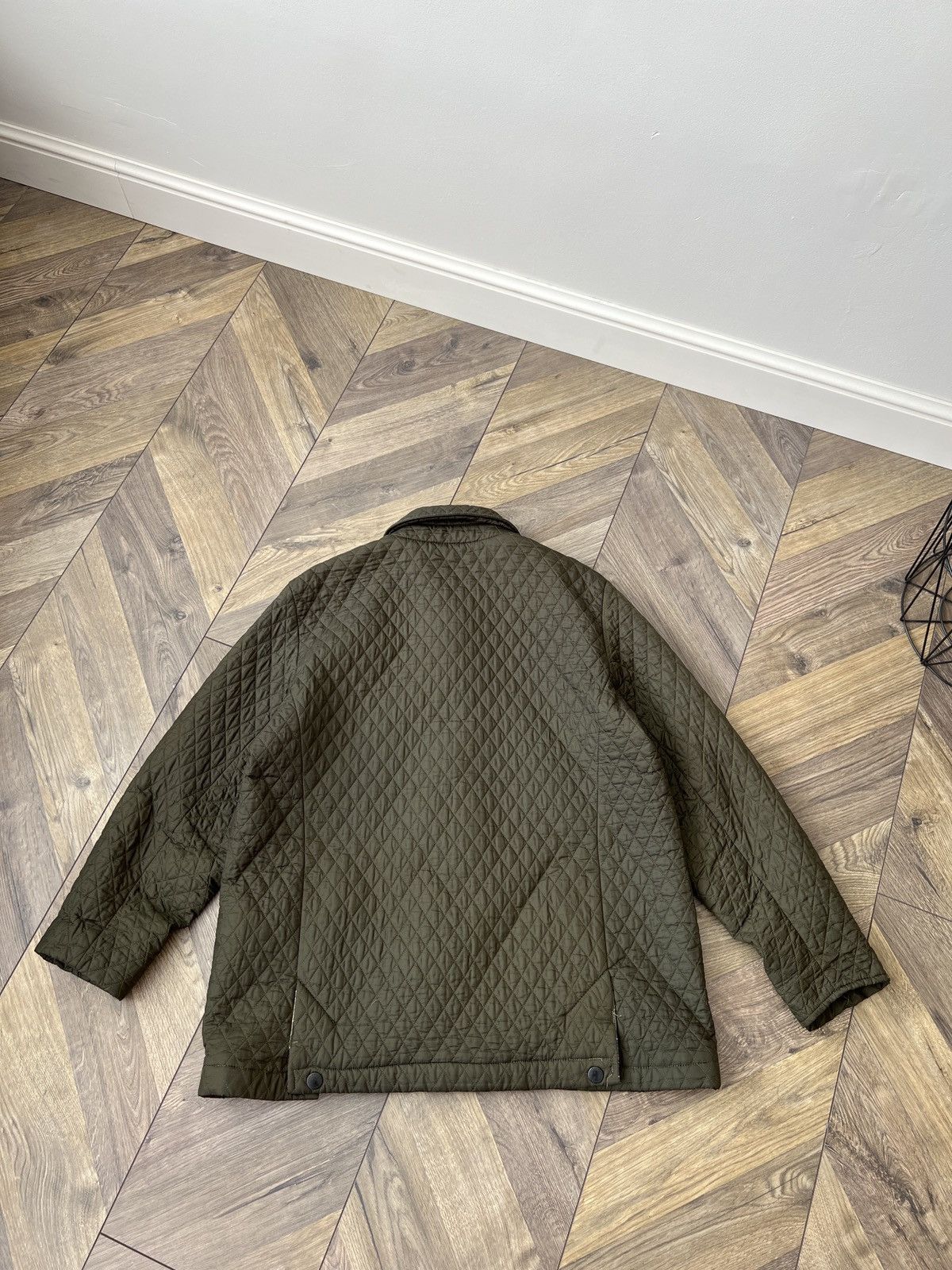 Barbour × Vintage Barbour Vintage Womens Tailored Quilted Jacket Size M / US 6-8 / IT 42-44 - 12 Thumbnail