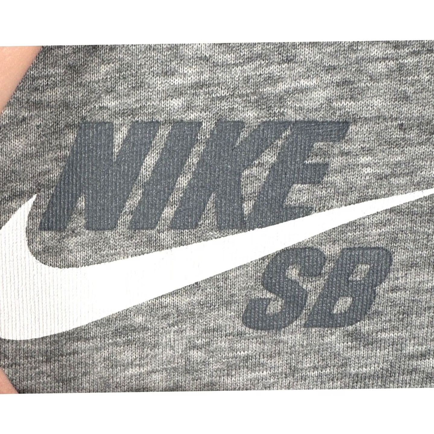 Nike Nike SB Sweatshirt Mens Medium Grey Graphic Swoosh Crewneck Pullover Long Sleeve Size US M / EU 48-50 / 2 - 6 Thumbnail