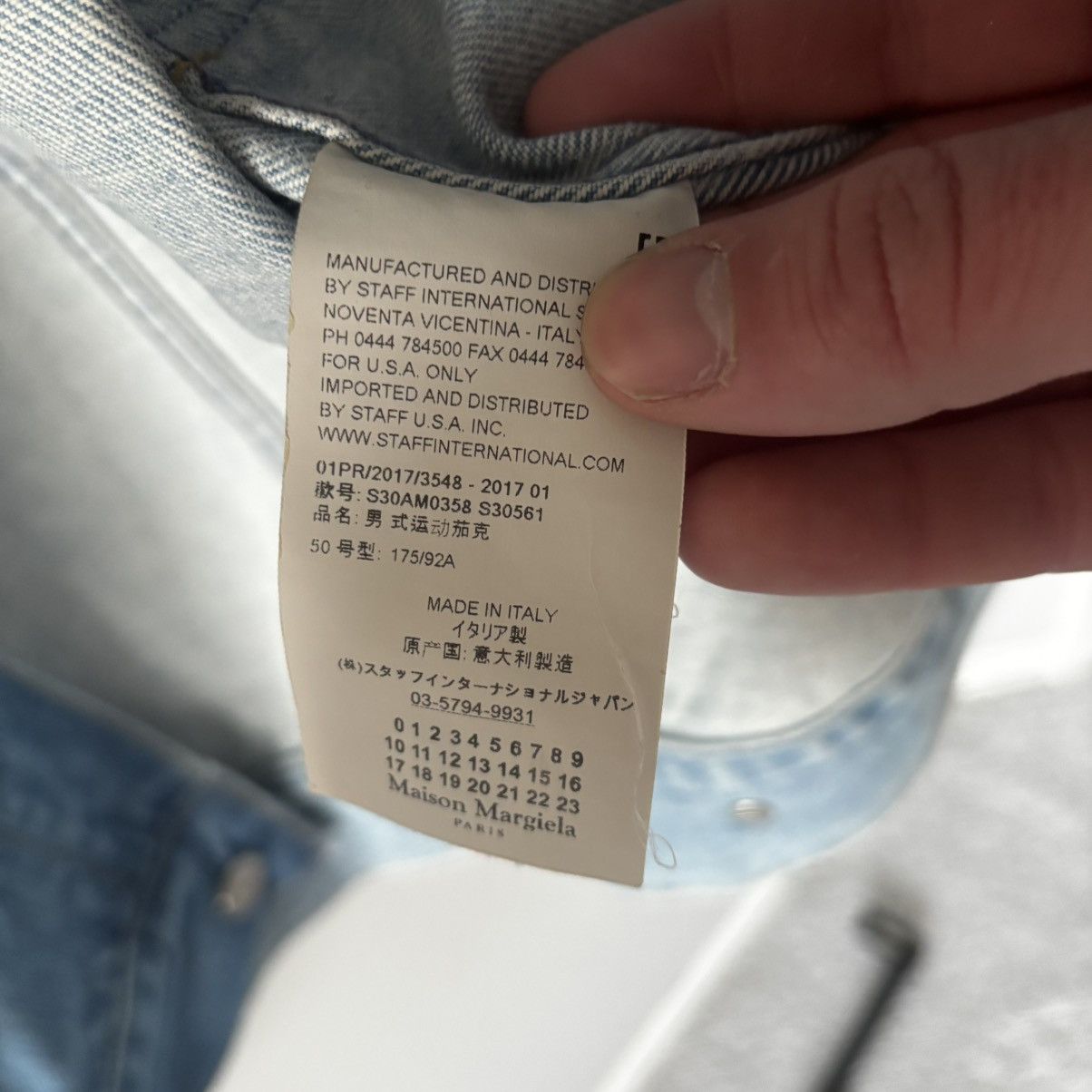 Maison Margiela Maison Margiela Patchwork Reconstructed Denim Jacket Size US M / EU 48-50 / 2 - 3 Thumbnail