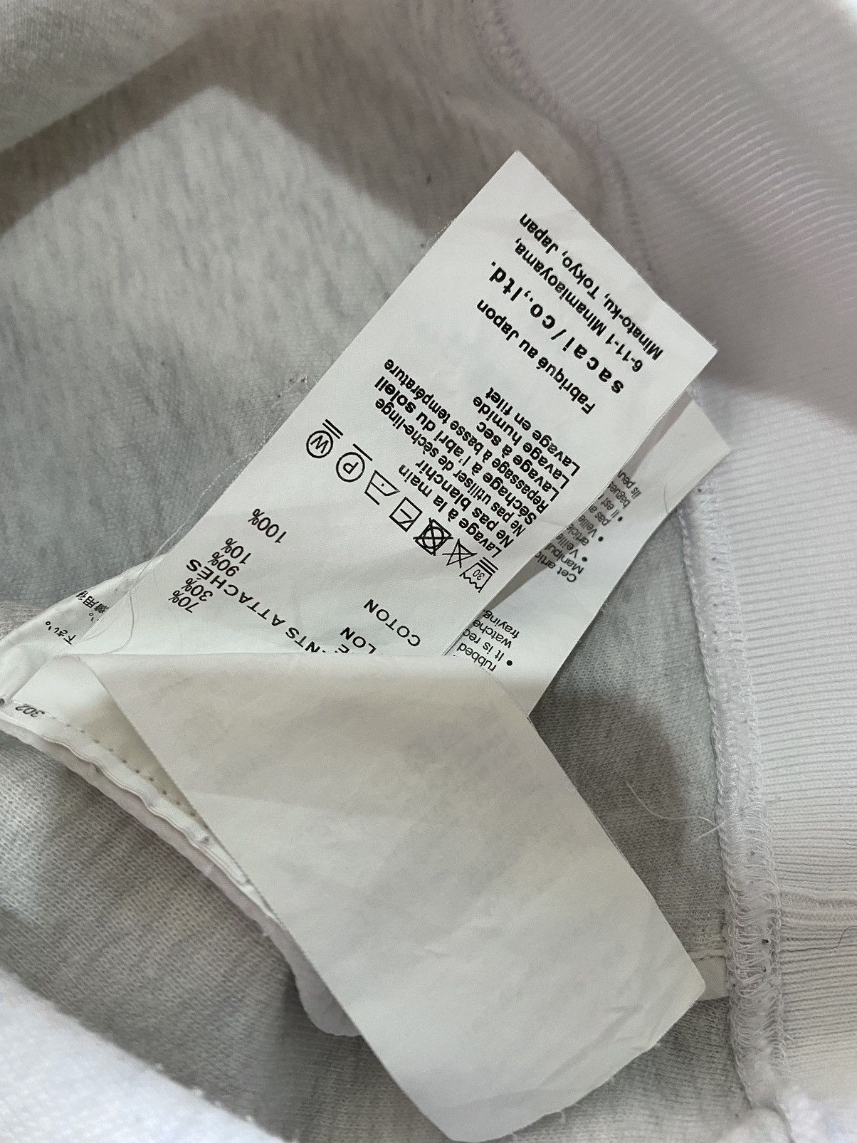Sacai Sacai AW19 Melting Pot Hoodie Size US S / EU 44-46 / 1 - 6 Thumbnail