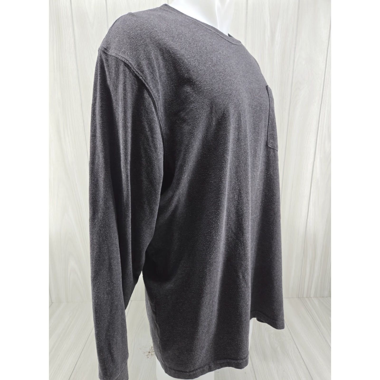 Carhartt CARHARTT Original Fit Gray Long Sleeve Pocket T Shirt Men’s XL Shirt Mens Size XL Gray Pocket Logo Industrial workwear Knit Jersey 2010s Size US XL / EU 56 / 4 - 6 Thumbnail