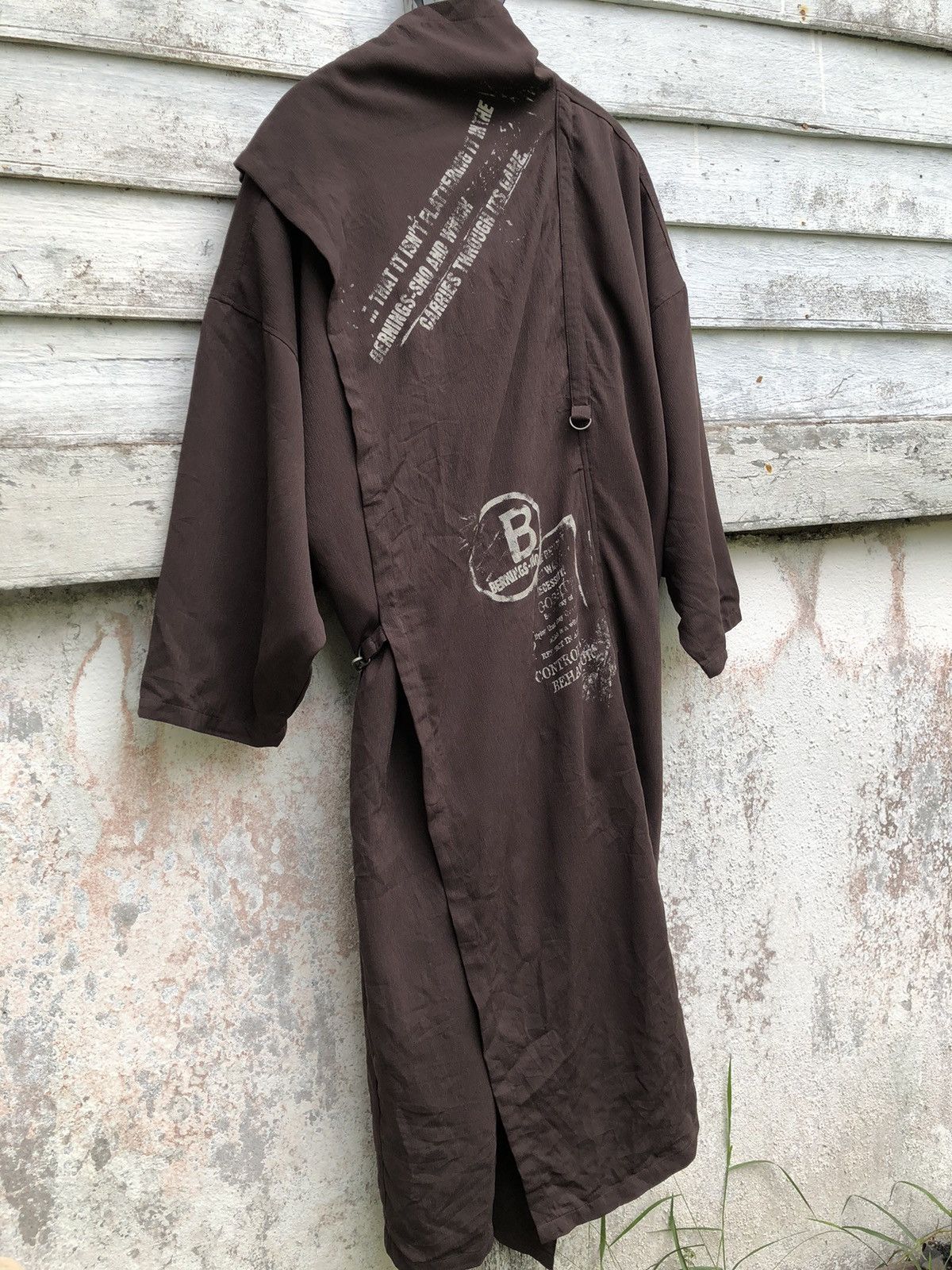 Japanese Brand BERNING SHO PRINTED BONDAGE STRAP SEDITIONARIES KIMONO Size US L / EU 52-54 / 3 - 3 Thumbnail