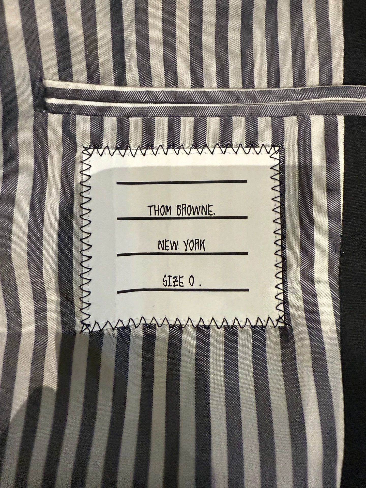 Thom Browne Thom Browne Classic Charcoal Wool Suit Size 0 Size US XS / EU 42 / 0 - 4 Thumbnail