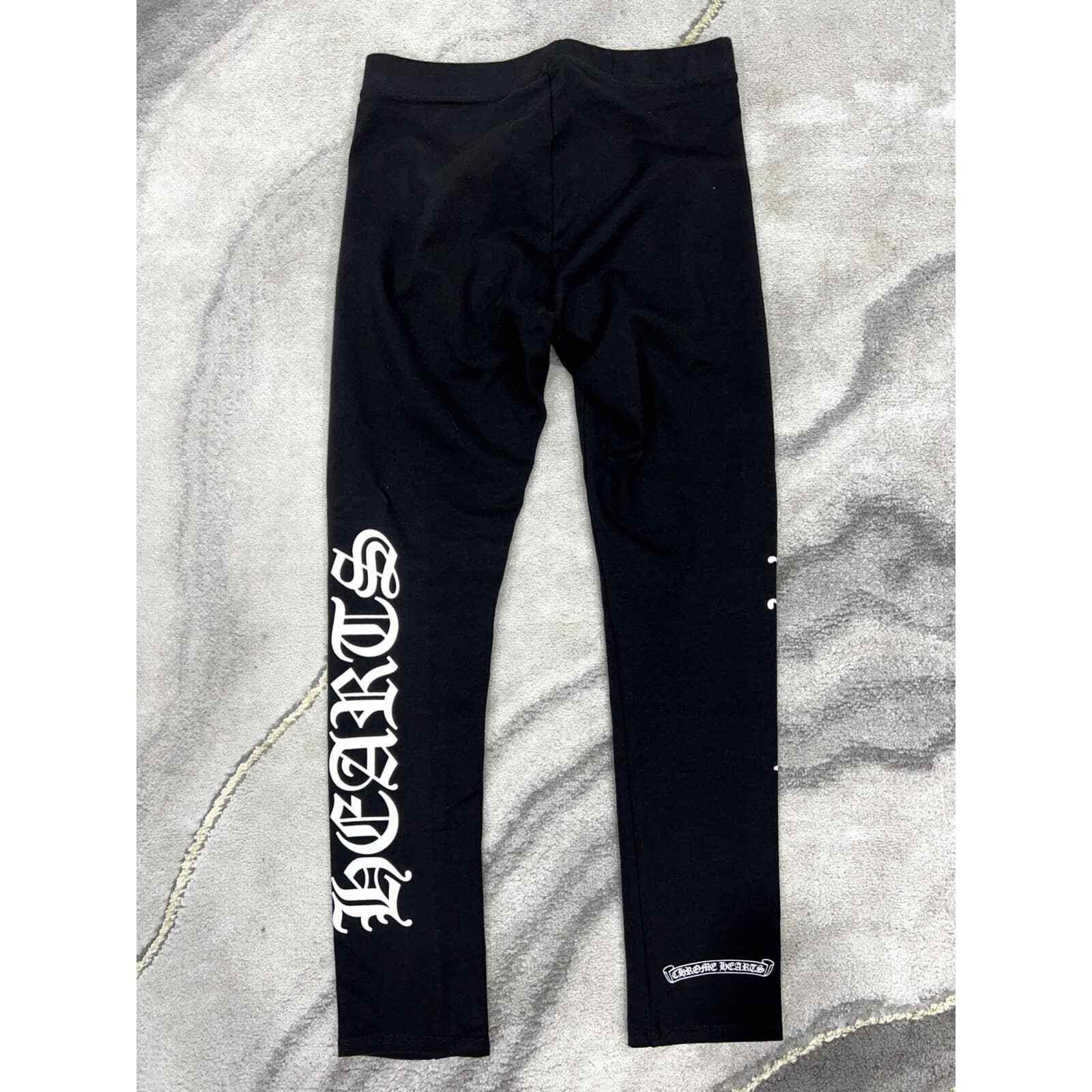 Chrome Hearts Chrome Hearts Script Horseshoe Tattoo Leggings Yoga Pants M Size 30" / US 8 / IT 44 - 7 Thumbnail