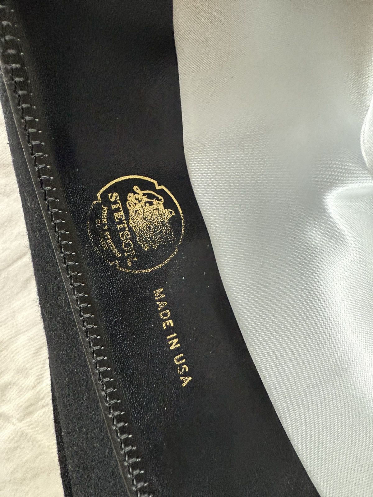 Stetson Stetson Black Fedora Size ONE SIZE - 6 Thumbnail