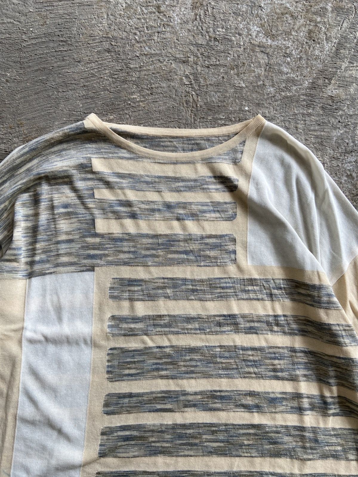 Issey Miyake 2000s Heart Haat by Issey Miyake - Long Sleeve Knitwear Size M / US 6-8 / IT 42-44 - 3 Thumbnail