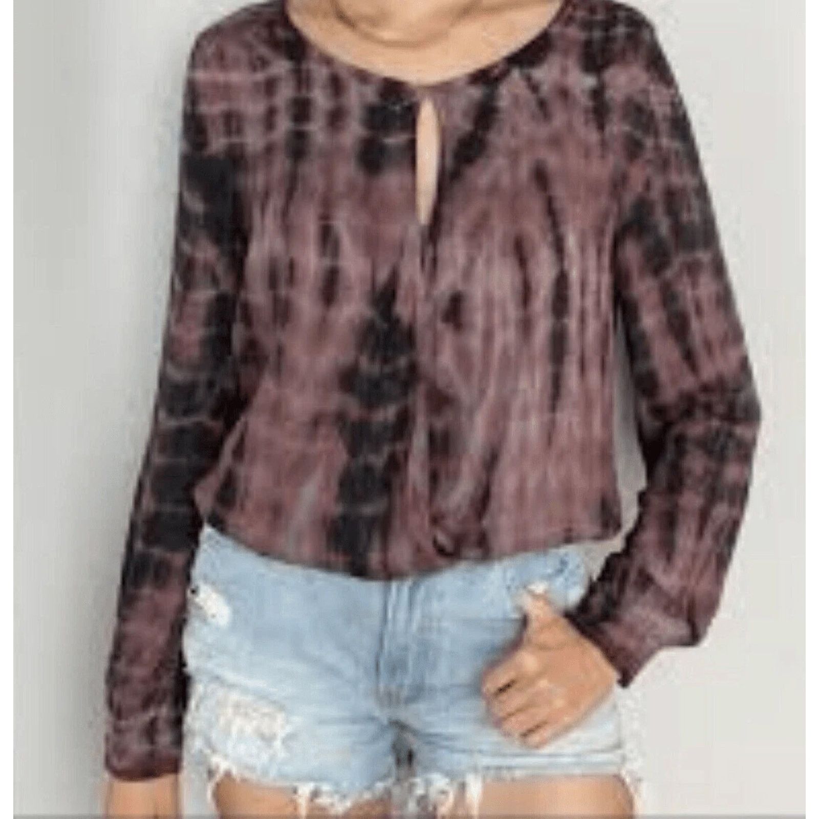 Young Fabulous & Broke Young Fabulous Broke Womens Jayden Tie Dye Top Size S Boho Size S / US 4 / IT 40 - 1 Thumbnail