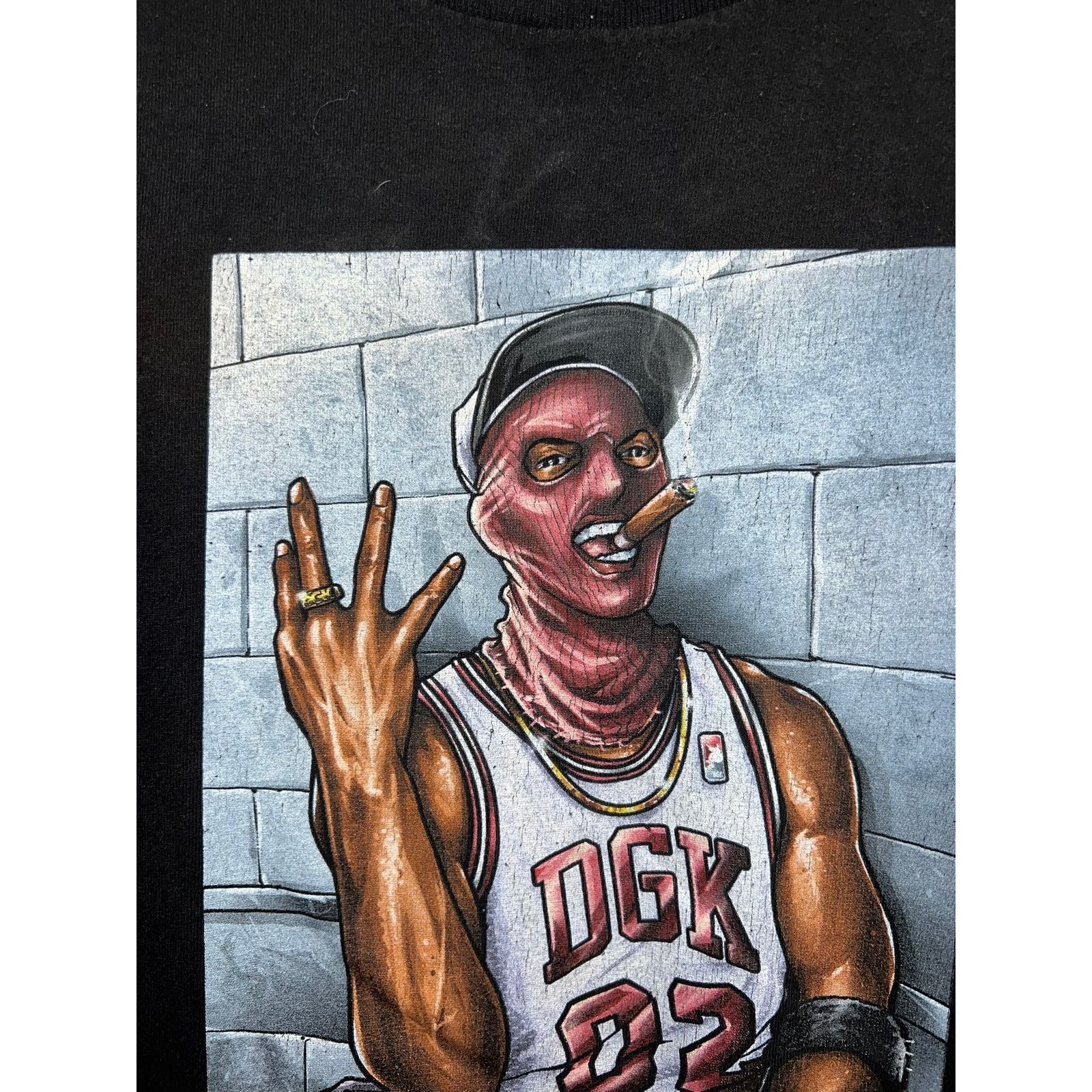 DGK DGK Four Peat Shirt 4 Peat Dirty Ghetto Kids MJ Tee L Size US L / EU 52-54 / 3 - 3 Thumbnail