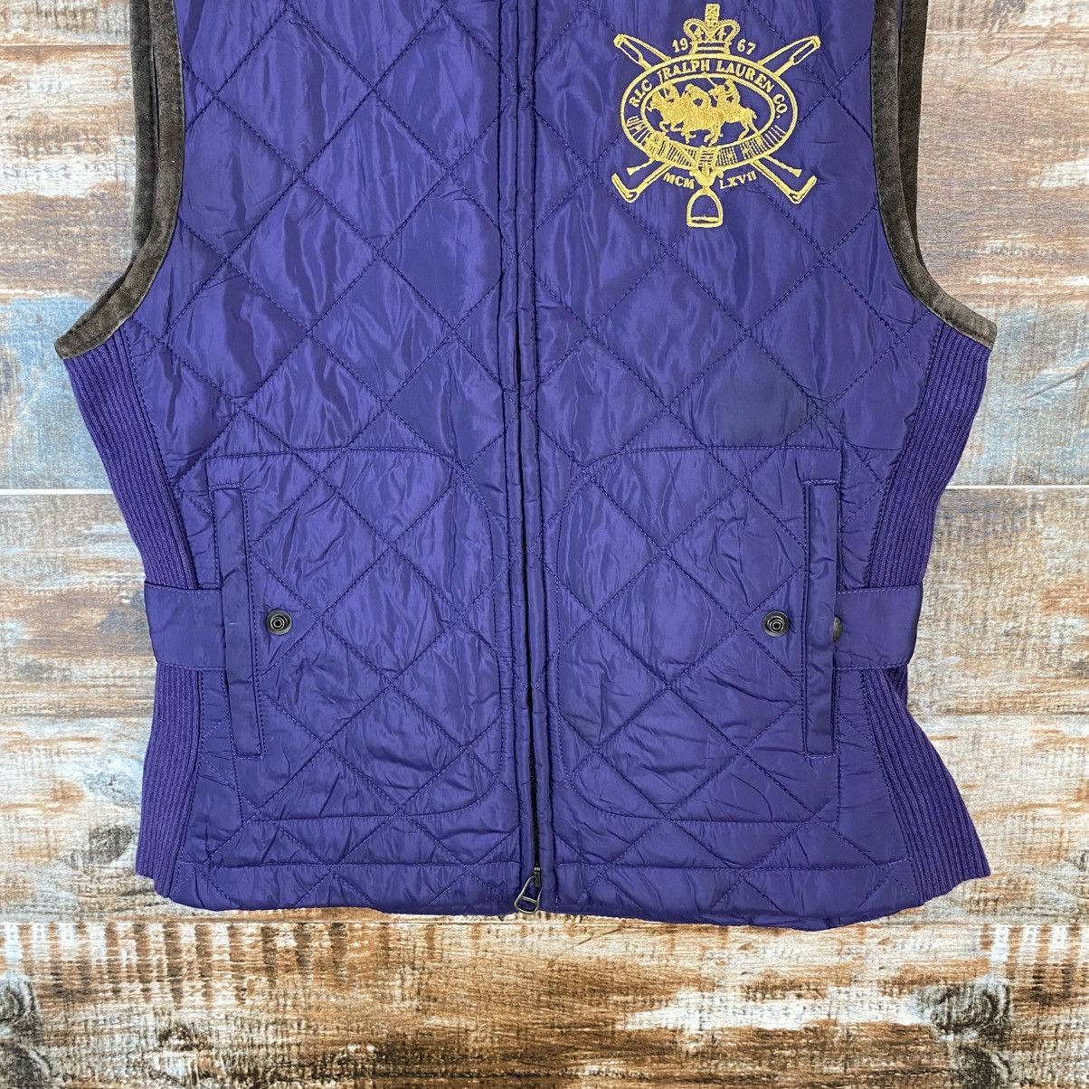 Polo Ralph Lauren DL Ralph Lauren Sports Purple Vest #C811 Size S / US 4 / IT 40 - 3 Thumbnail