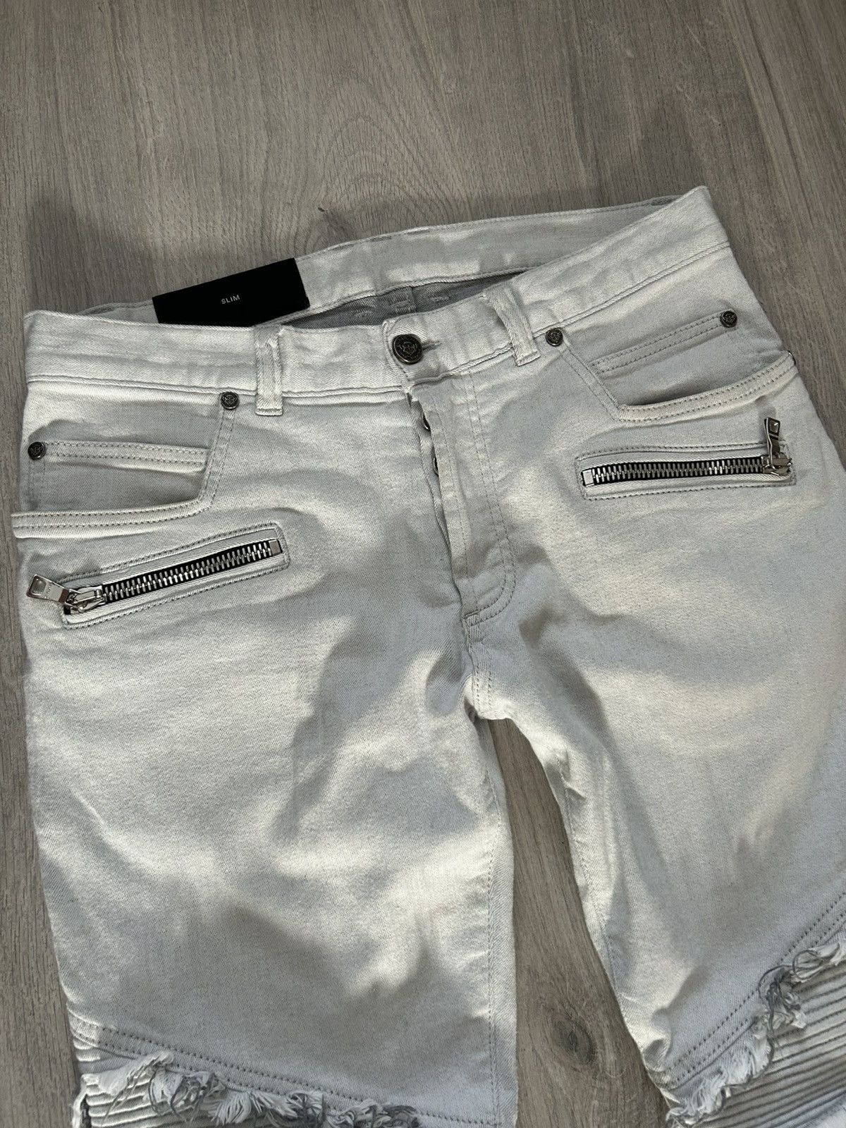 Balmain Balmain Biker Jeans Size US 30 / EU 46 - 2 Thumbnail