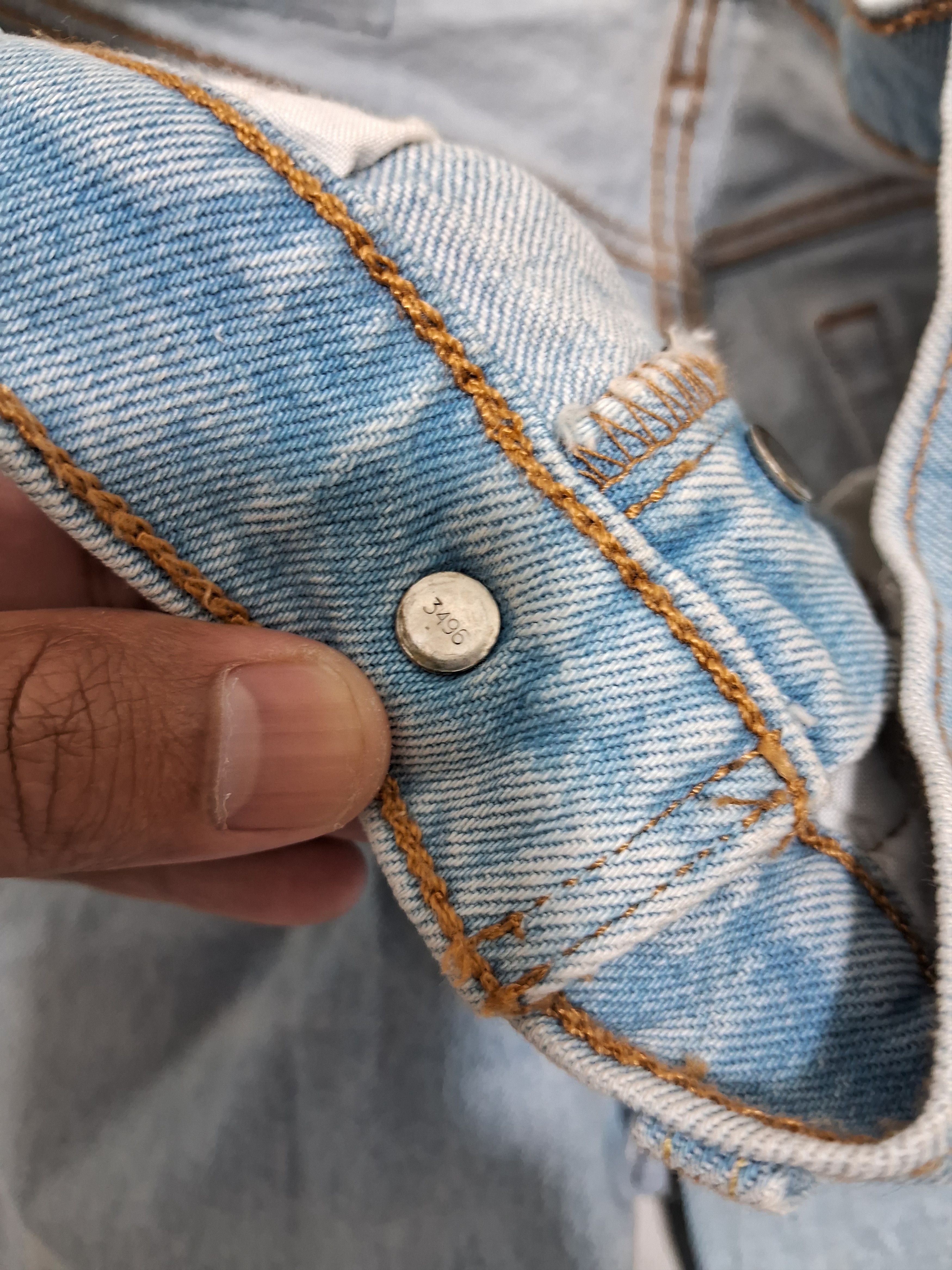 Levi's Levis big E sidetape Size US 27 - 5 Thumbnail