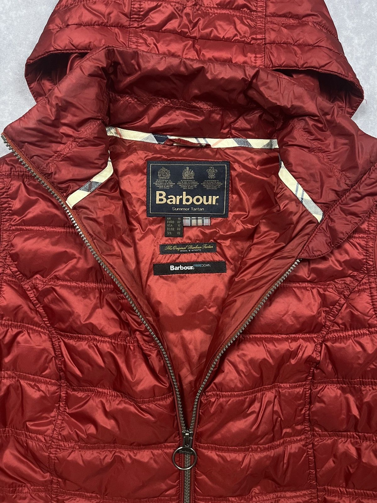 Barbour Barbour Jacket 12 Womens Murrelet Quilted Full Zip Puffer Size XL / US 12-14 / IT 48-50 - 3 Thumbnail
