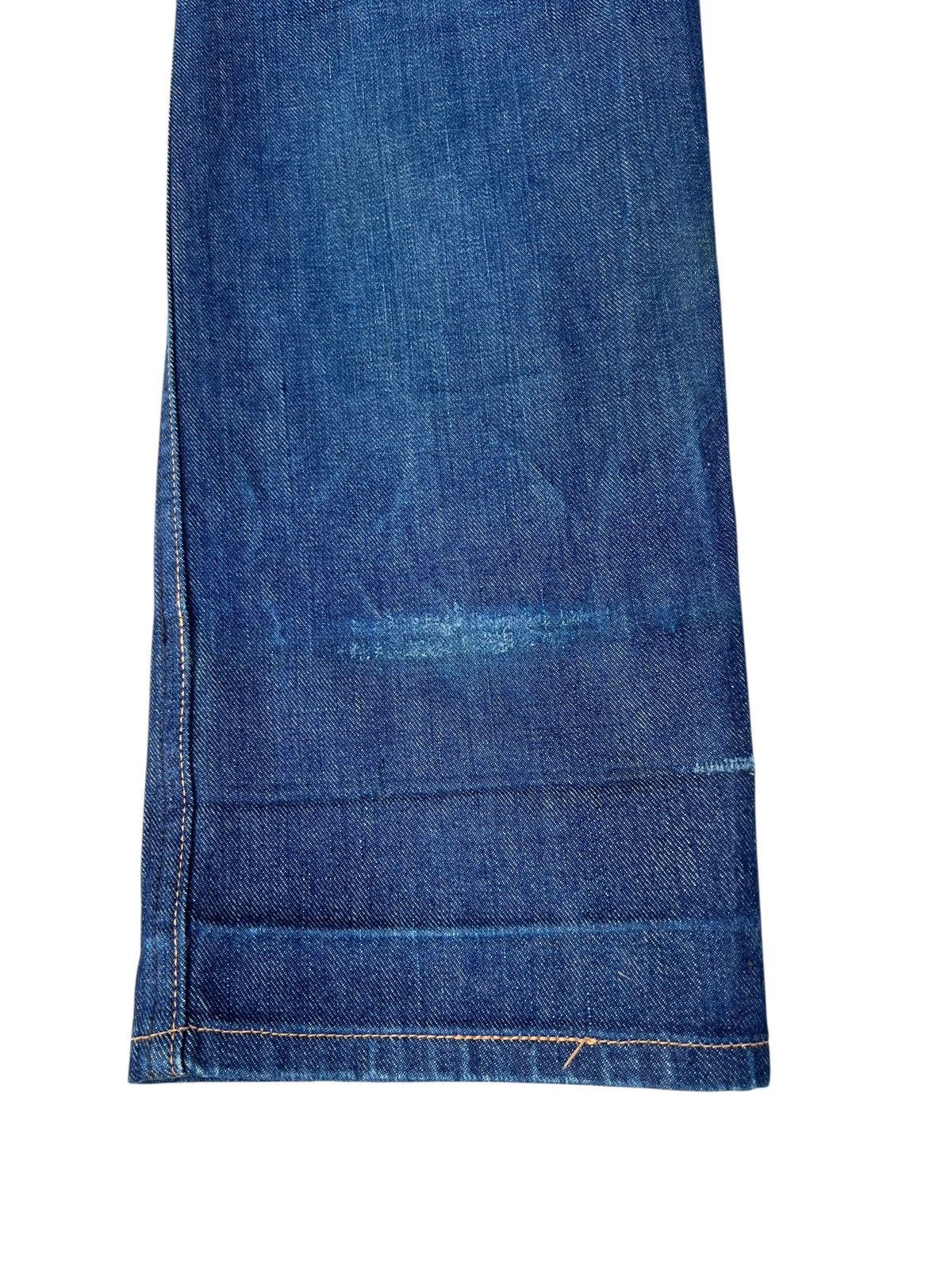 Wrangler Vintage Wrangler Blue Bell Distressed Mud Denim Jeans Size US 29 - 18 Thumbnail