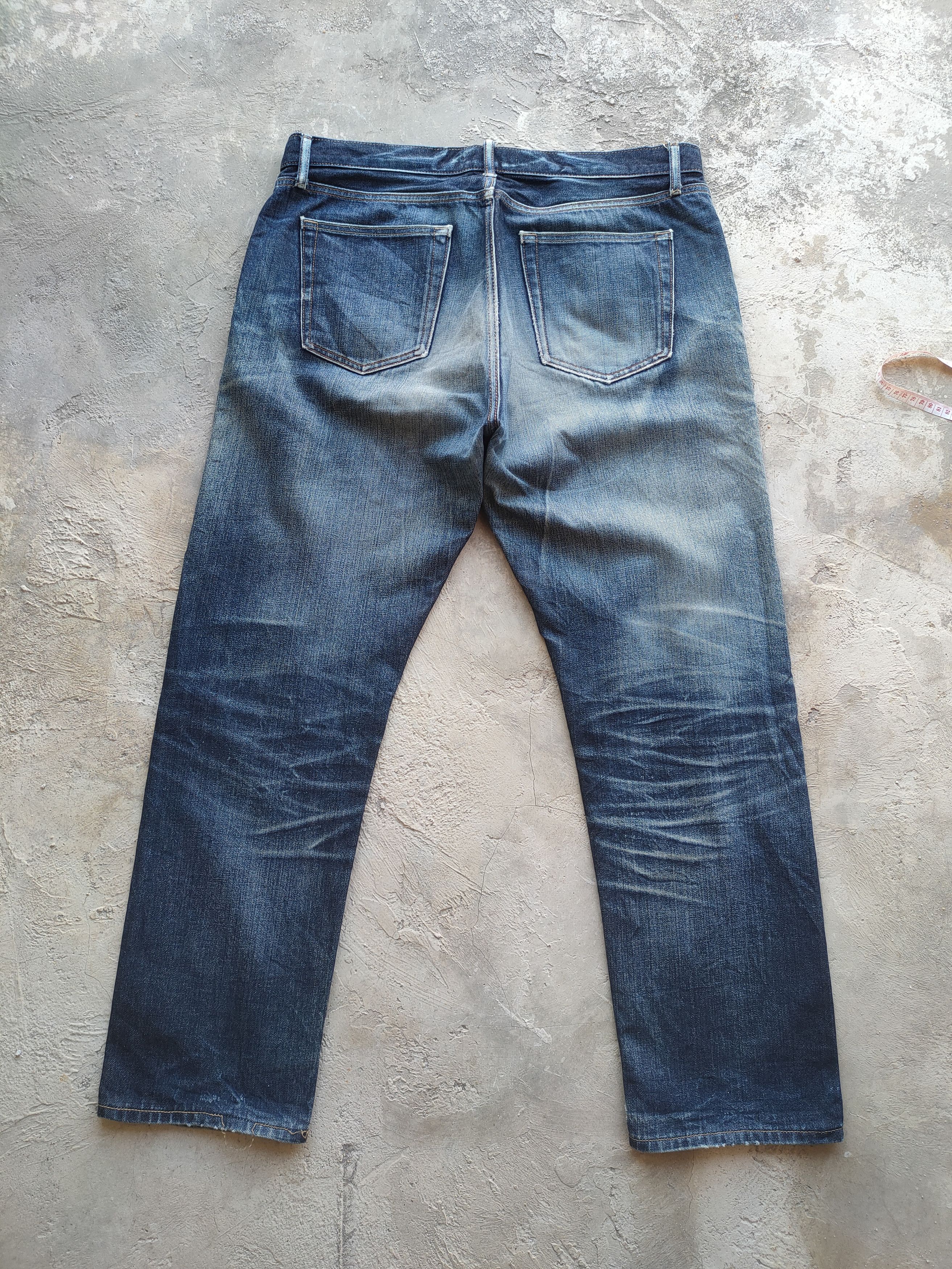 Japanese Brand W37 VINTAGE JAPANESE DISTRESSED RIPPED JEANS PANTS Size US 37 - 8 Thumbnail