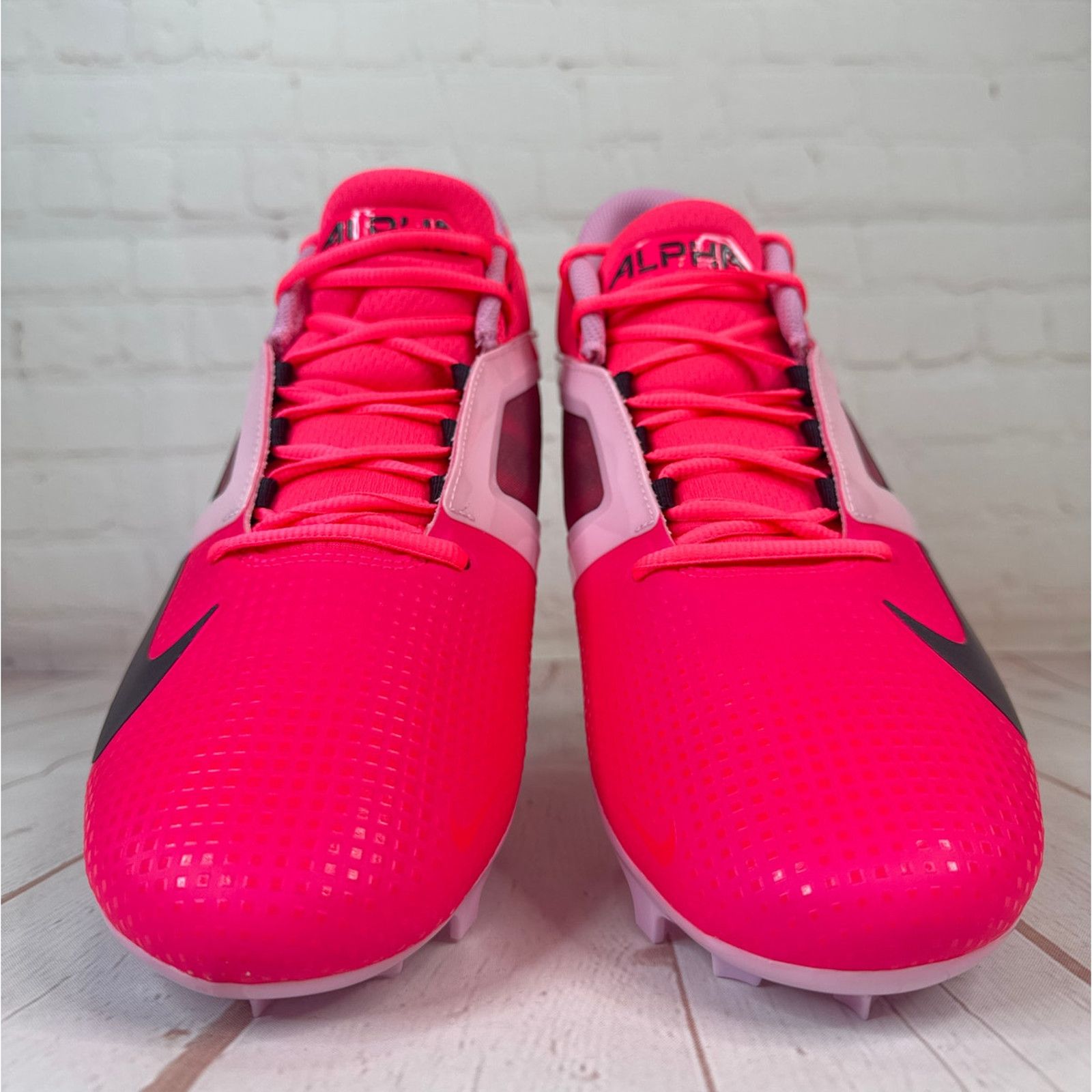 Nike Nike Alpha Menace 4 Pro NRG Racer Pink Football Cleats Sz 13 Size US 13 / EU 46 - 5 Thumbnail