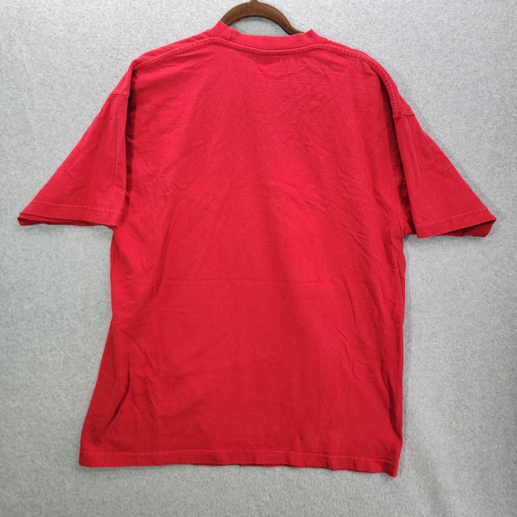 Vintage DR Dream USA Men’s Shirt XL reppin texas Shirt XL Red Cotton Short Sleeve Athletic Shirts Mens Size US XL / EU 56 / 4 - 4 Thumbnail