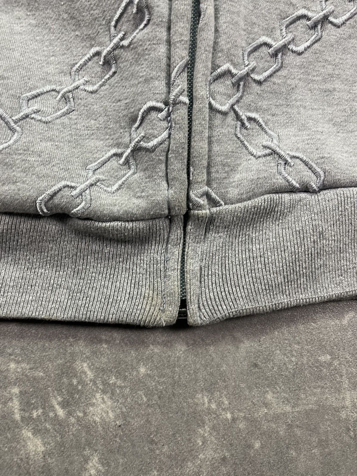 Karl Kani Karl Kani Chains Logo AOP Embroidered Baggy Zip Hoodie M L Size US M / EU 48-50 / 2 - 6 Thumbnail