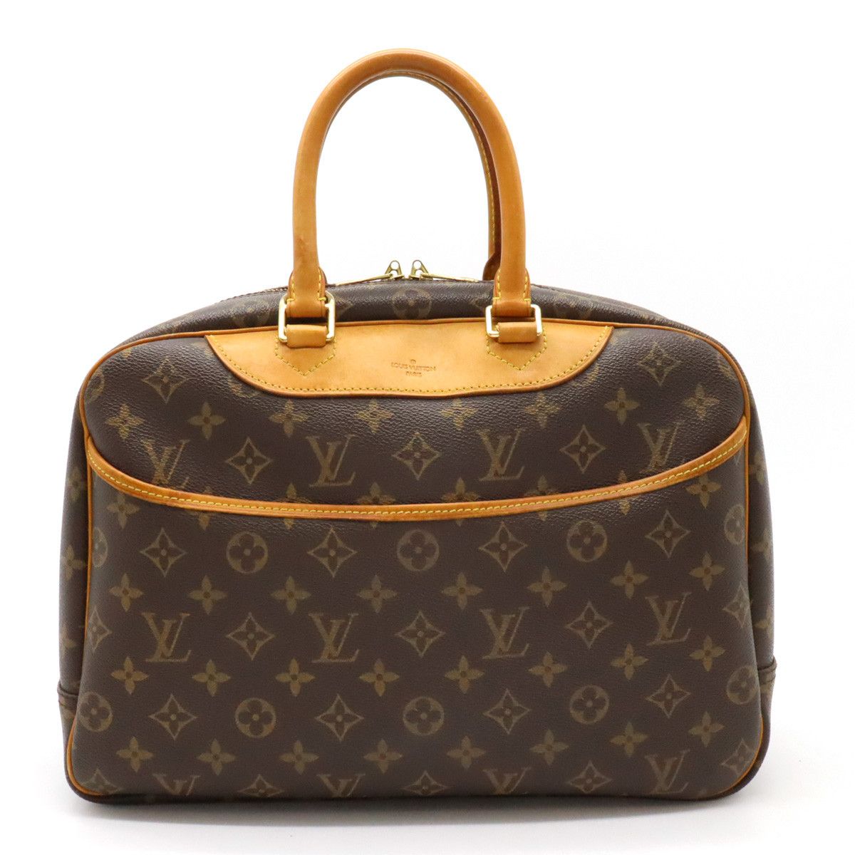 Louis Vuitton Louis Vuitton Louis Vuitton Monogram Bowling Vanity Deauville Handbag M47270 Canvas Handbag M47270 in Very Good Condition Size ONE SIZE - 1 Thumbnail