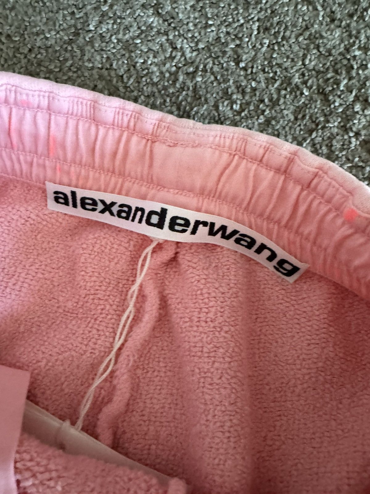 Alexander Wang ALEXANDER WANG Bright Pink Garment Dye Lounge Track Joggers Size 27" / US 4 / IT 40 - 3 Thumbnail