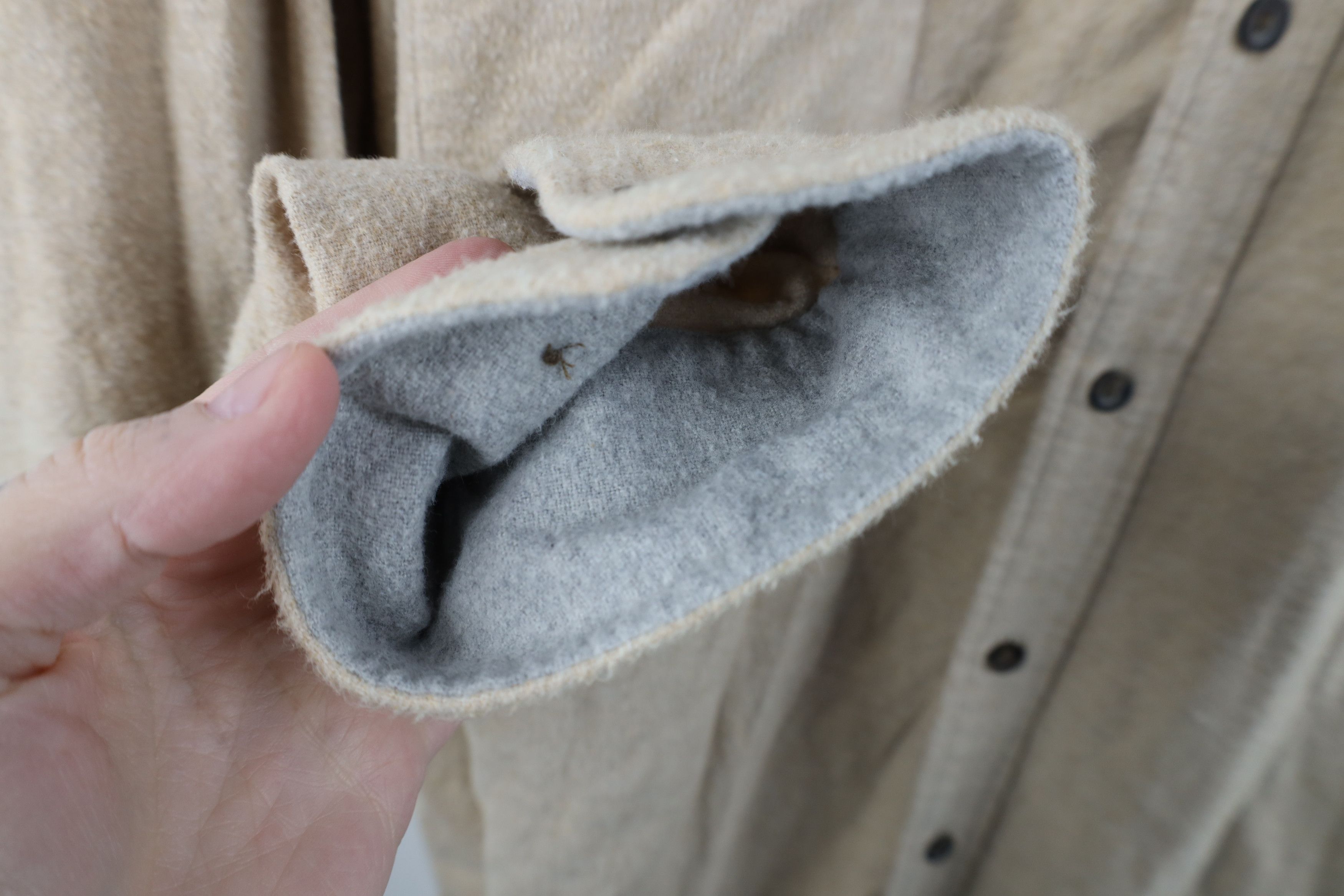 Vintage Vintage 90s Streetwear Faded Chamois Cloth Button Down Shirt Size US XXL / EU 58 / 5 - 6 Thumbnail