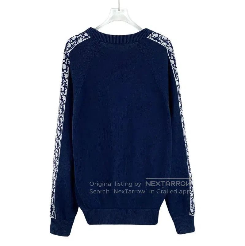 Dior Dior Men's Blue Cotton Sweater . Size US L / EU 52-54 / 3 - 2 Thumbnail