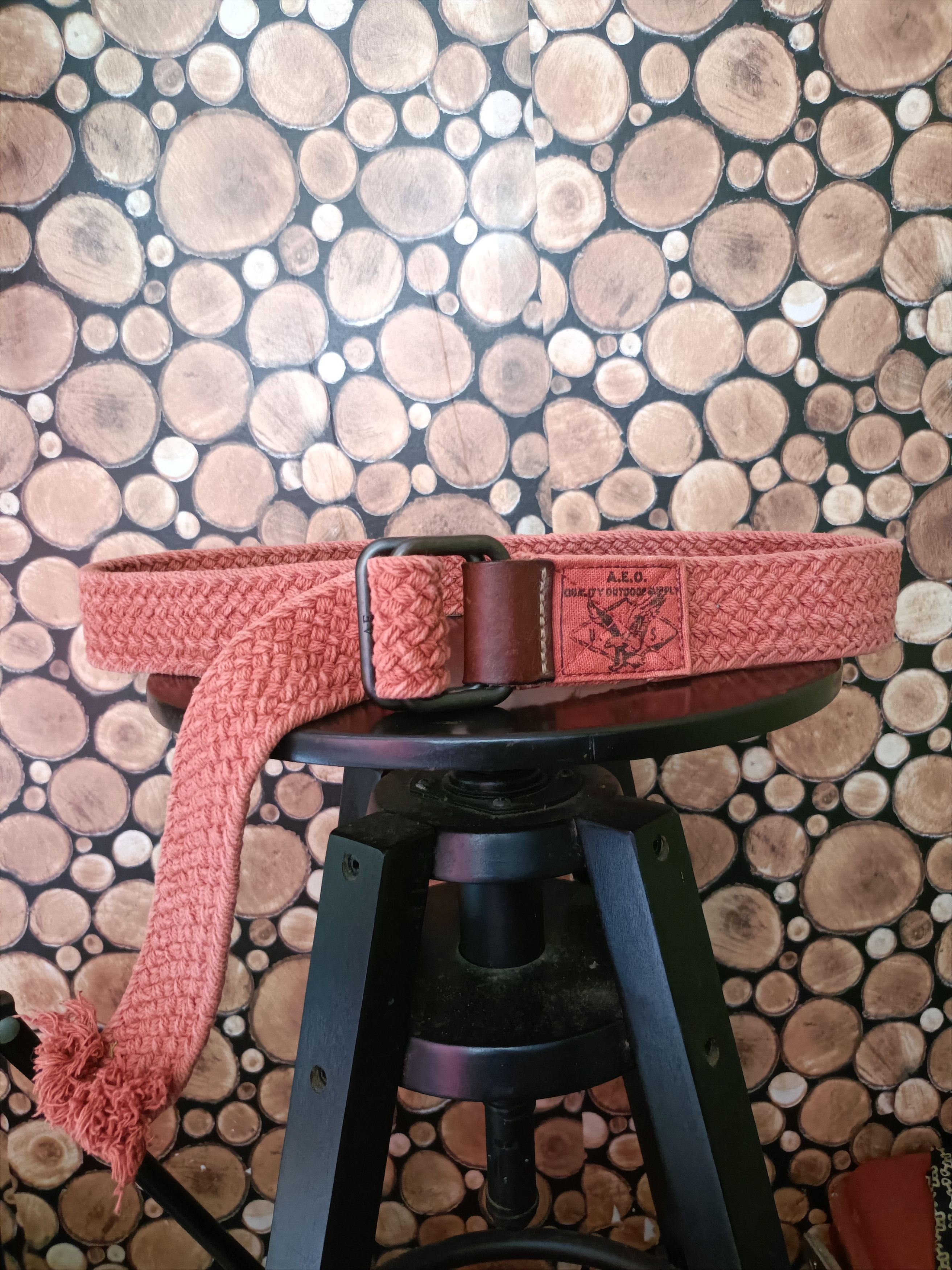 American Eagle Outfitters Vintage american eagle heavy duty woven cotton belt Size 36 - 4 Thumbnail