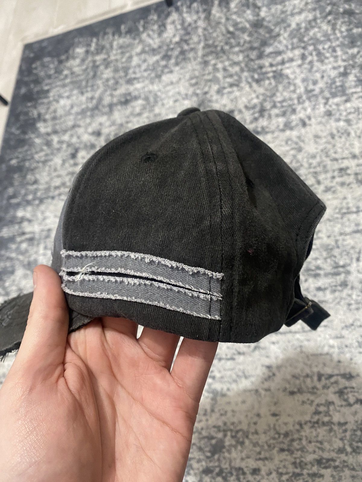 Cowboy Equipment × Vintage Black rabel Indian dakota distressed cap Size ONE SIZE - 5 Thumbnail
