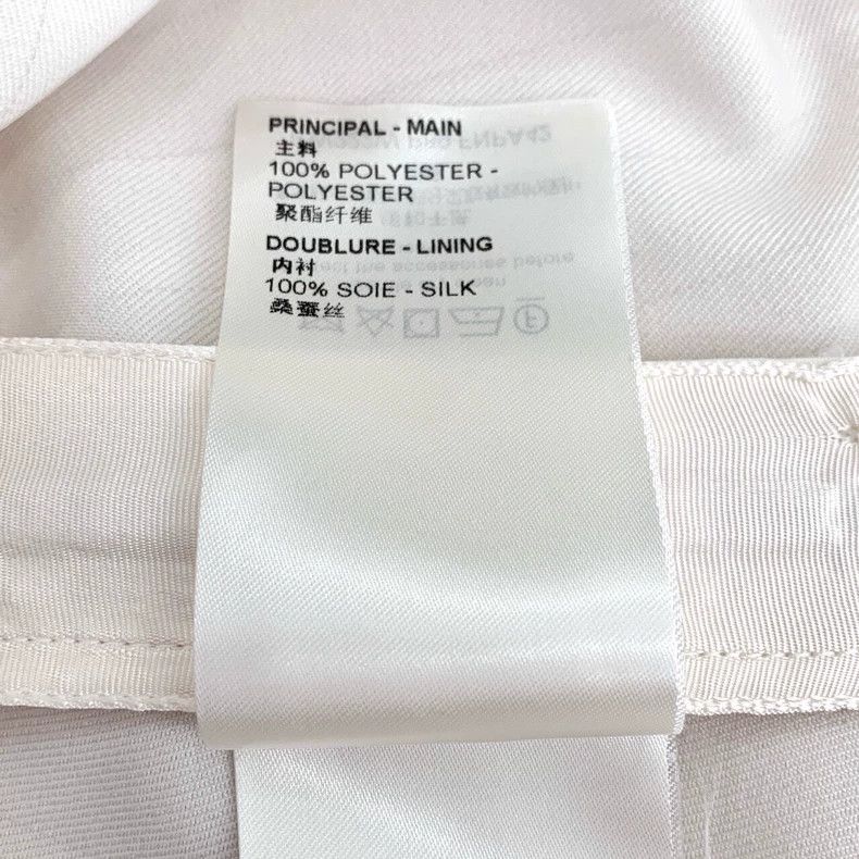Louis Vuitton Louis Vuitton 22 logo zipper mulberry silk-blend white ple Size 37" - 8 Thumbnail