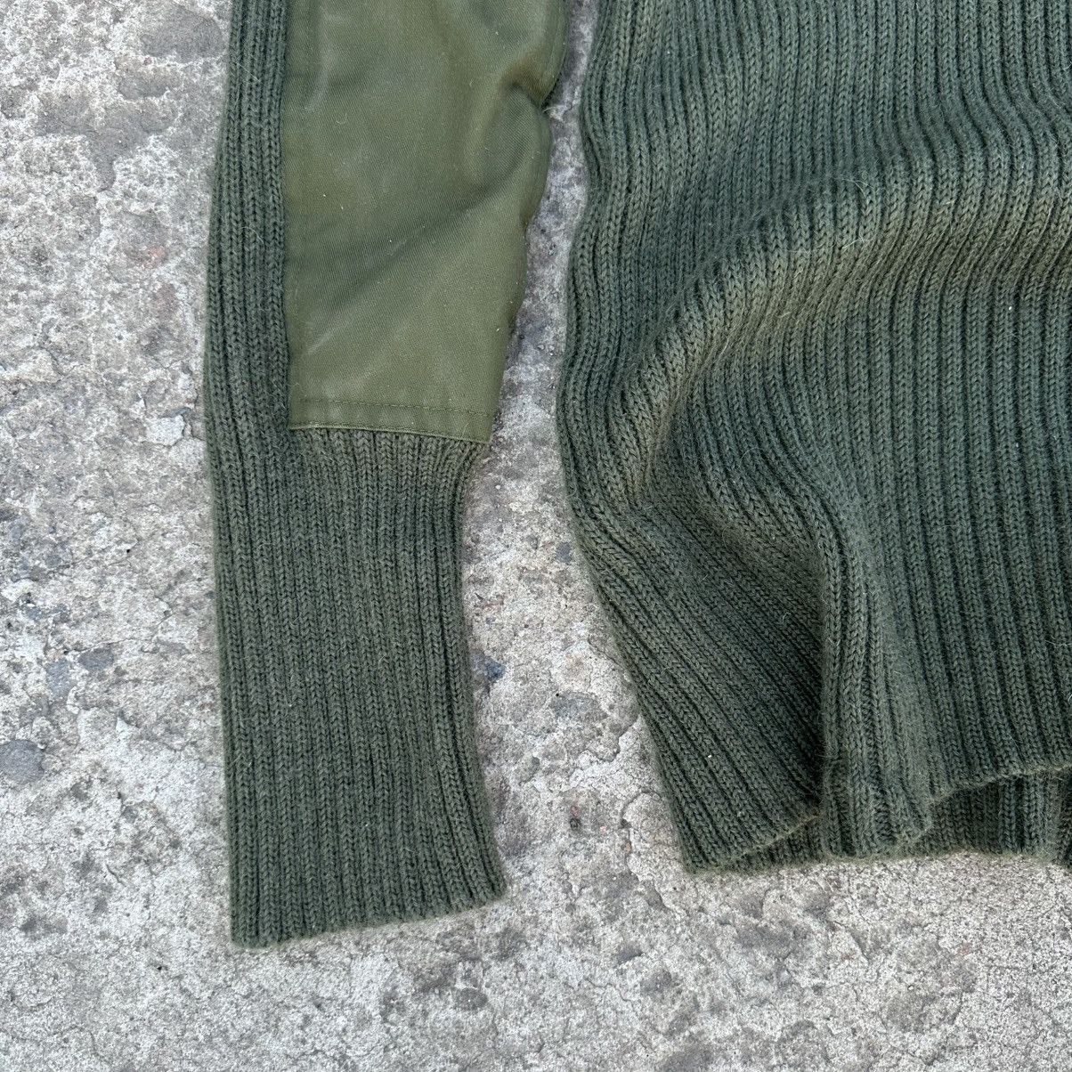 Aeronautica Militare Vintage Jersey Man’s Heavy Olive Round Neck Size 106 Size US L / EU 52-54 / 3 - 9 Thumbnail