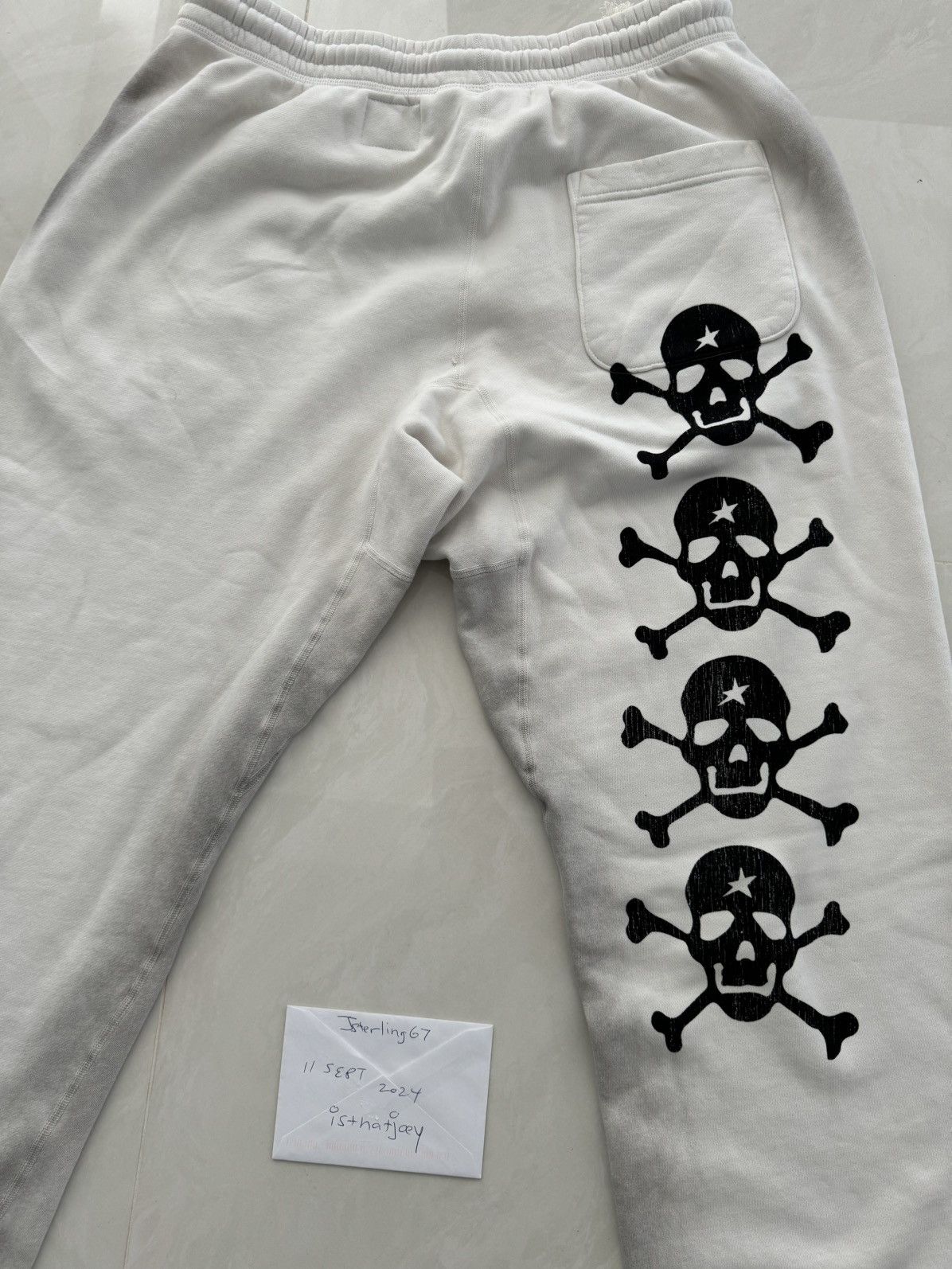HELLSTAR Hellstar If you don’t like us beat us sweatpants xl Size US 38 / EU 54 - 8 Thumbnail