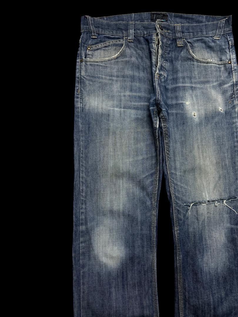 Rip Curl Vintage 90s Rip Curl Thrashed Faded Distressed Rare Seasons Size US 33 - 4 Thumbnail
